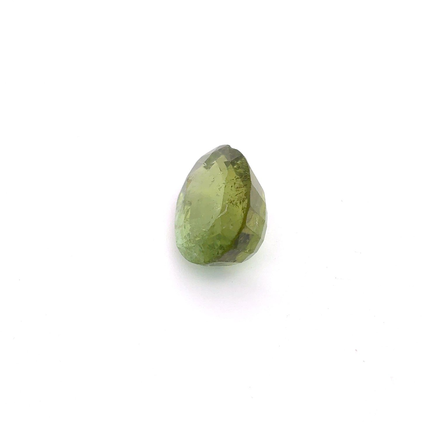 5 Carat Green Tourmaline 12.7x9.2mm Oval Cut, Faceted Loose Gemstone