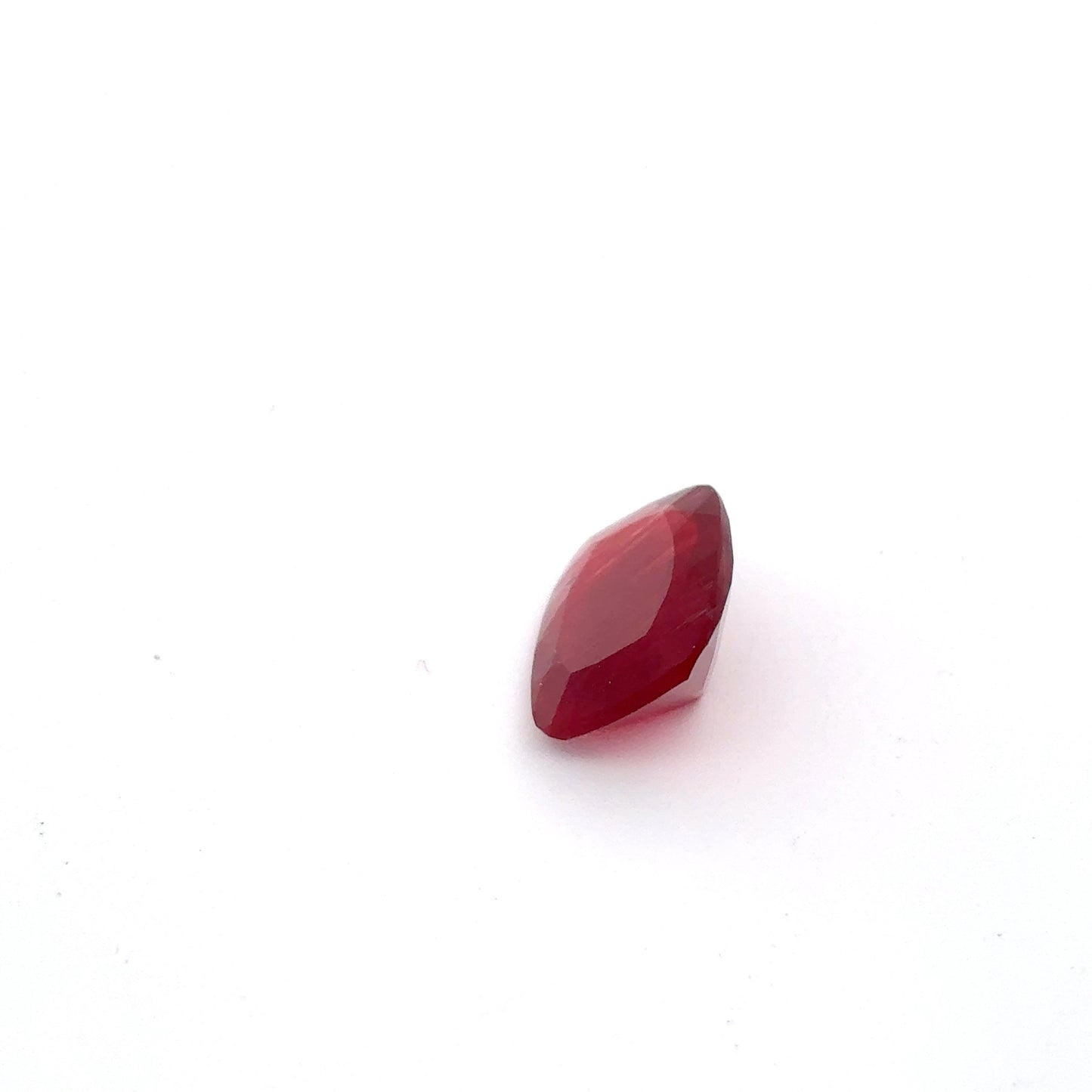 10x8mm Red Andesine 2 carat Cushion Cut, Faceted Loose Gemstone