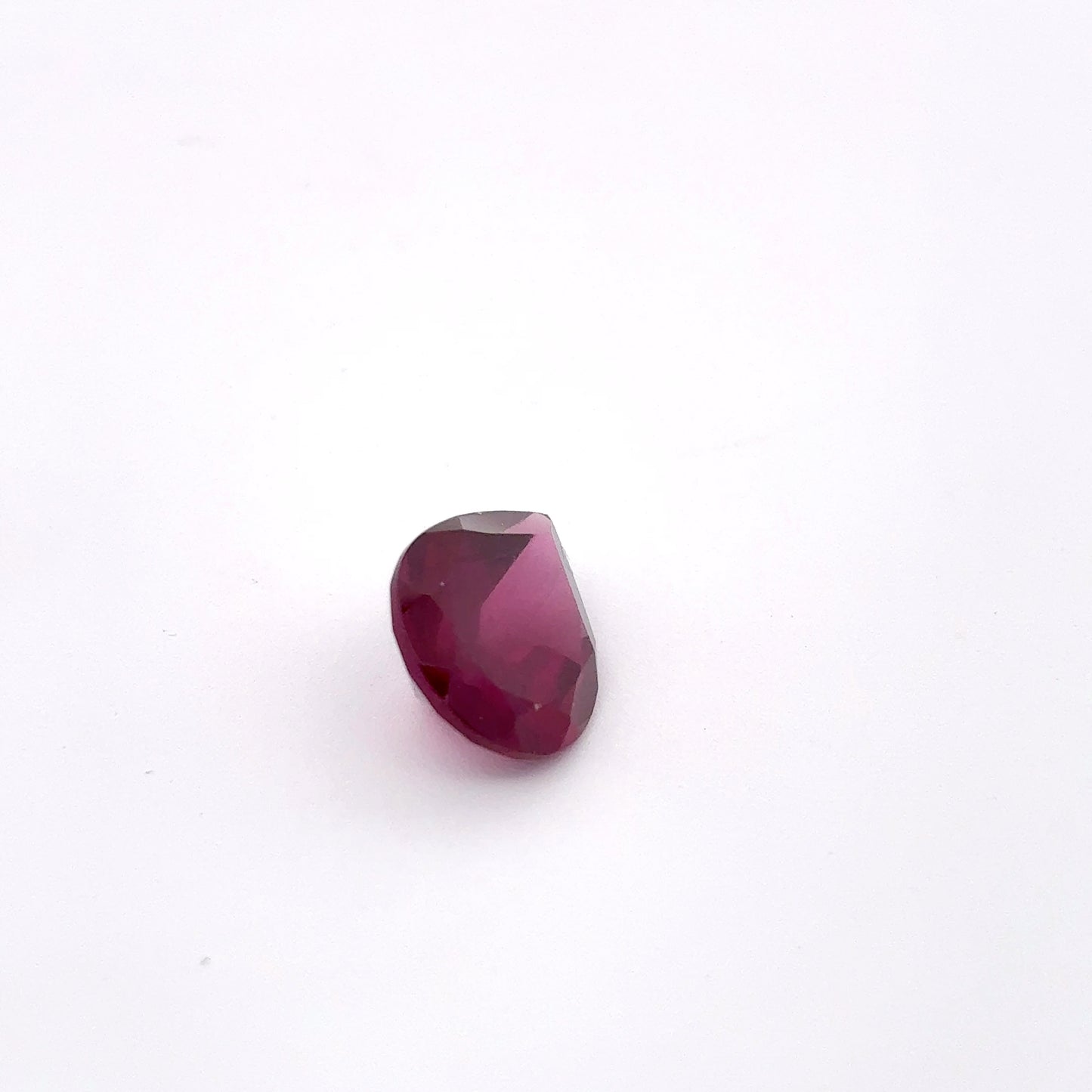 10x8mm Purple Rhodolite Garnet 2.64 carat Pear Cut, Faceted Loose Gemstone