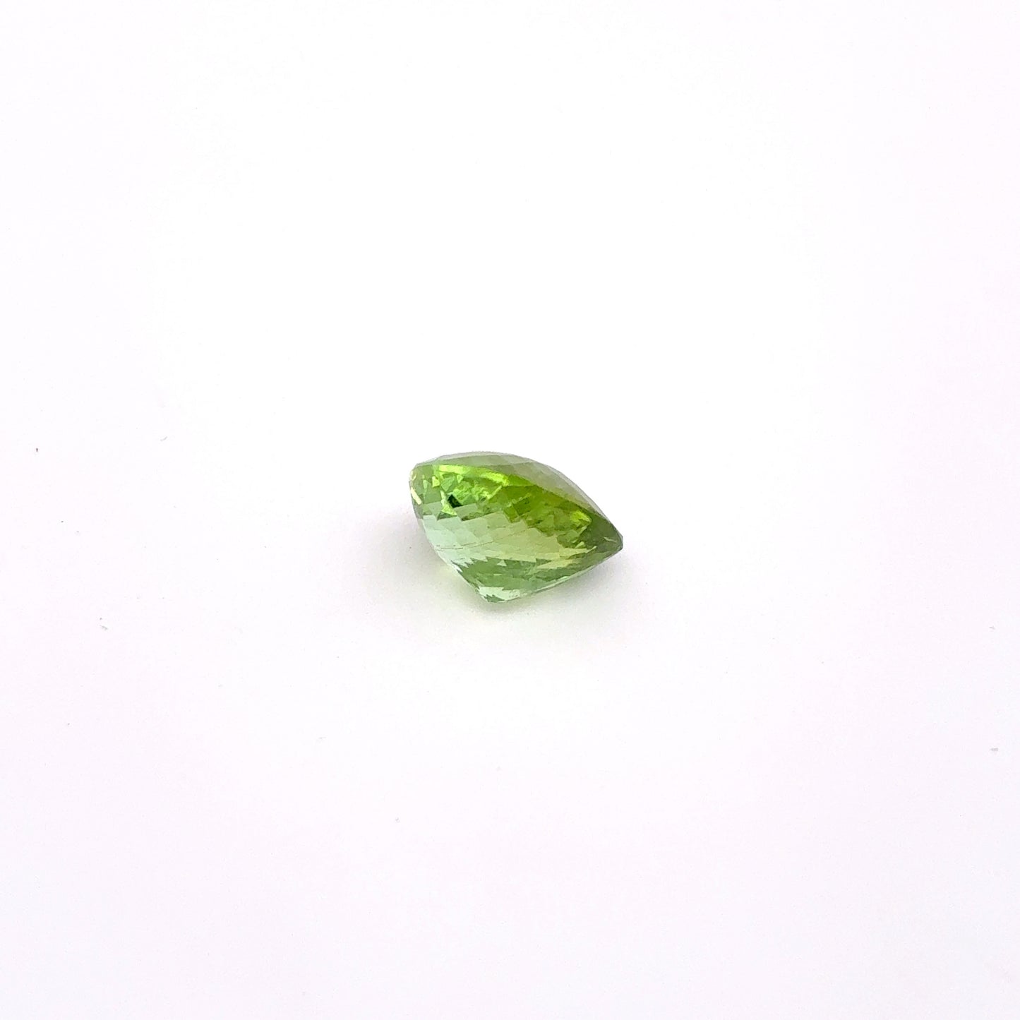 1.84ct Yellow-Green Tourmaline, 8.2x6.7mm Pear Cut