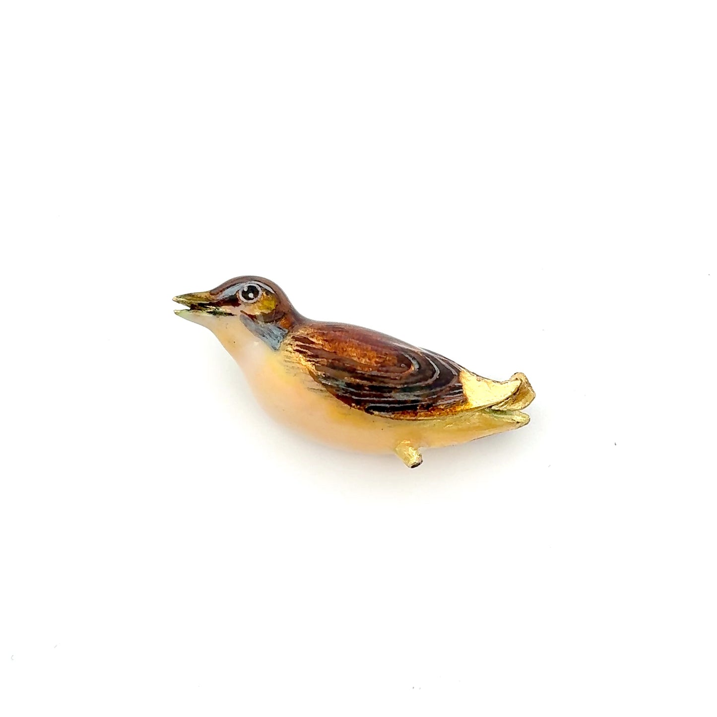 Solid 18k Gold Bird at Spot Price Scrap 750 Purity