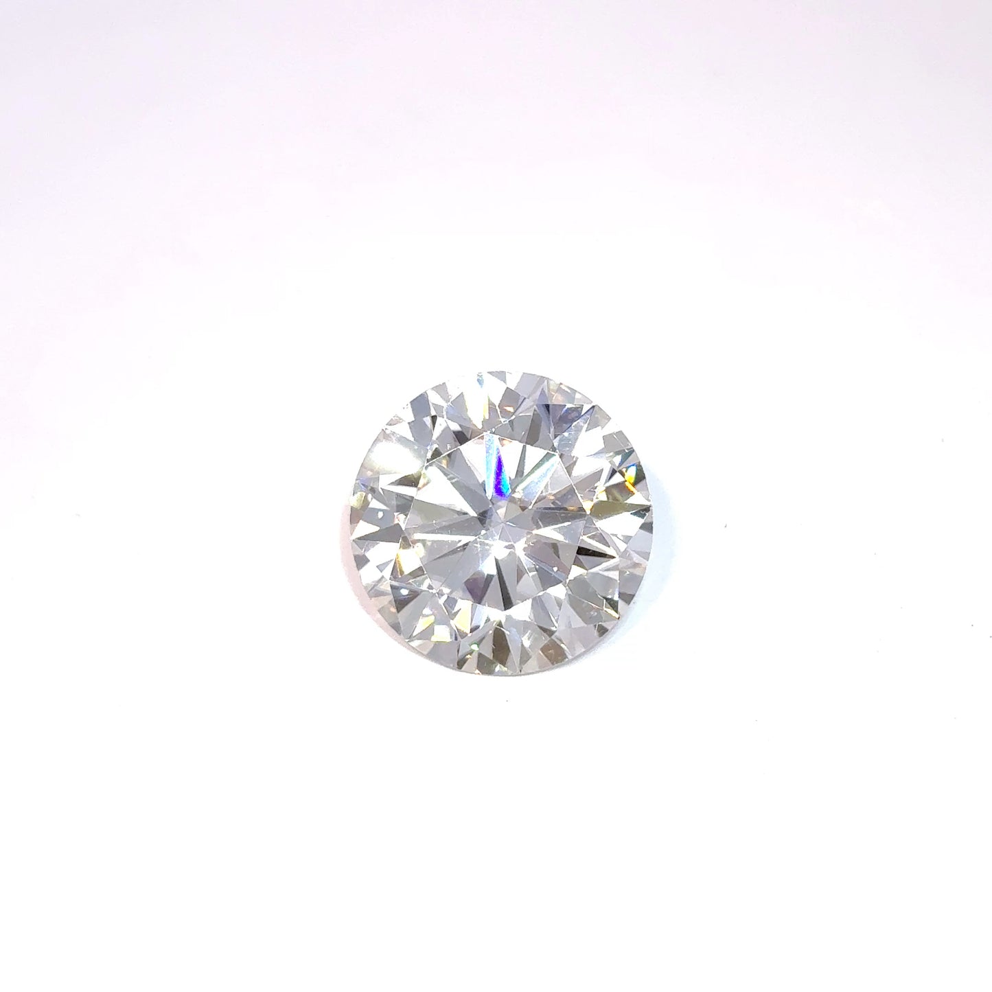 11mm Round brilliant cut Charles & Colvard Moissanite 4.66 Carats