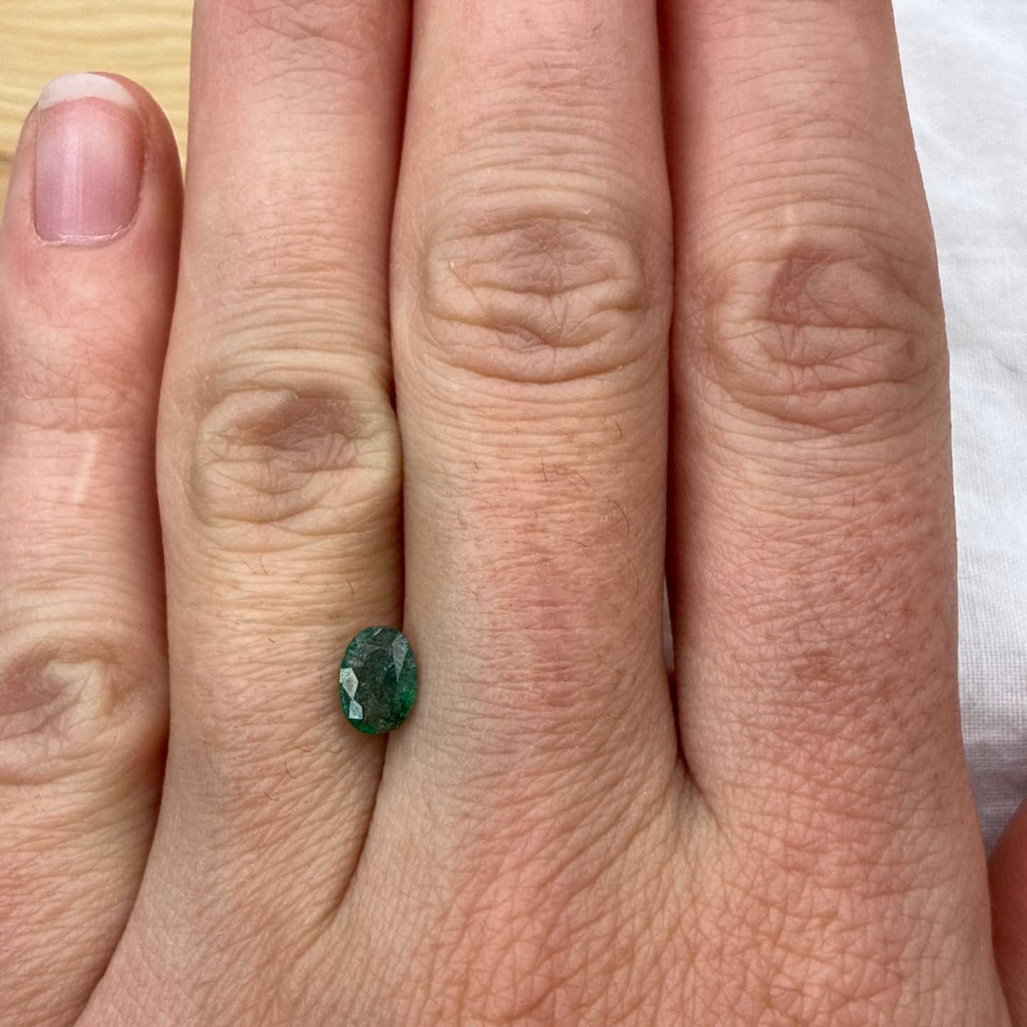 Natural Emerald 0.50 carat 7x5mm Oval