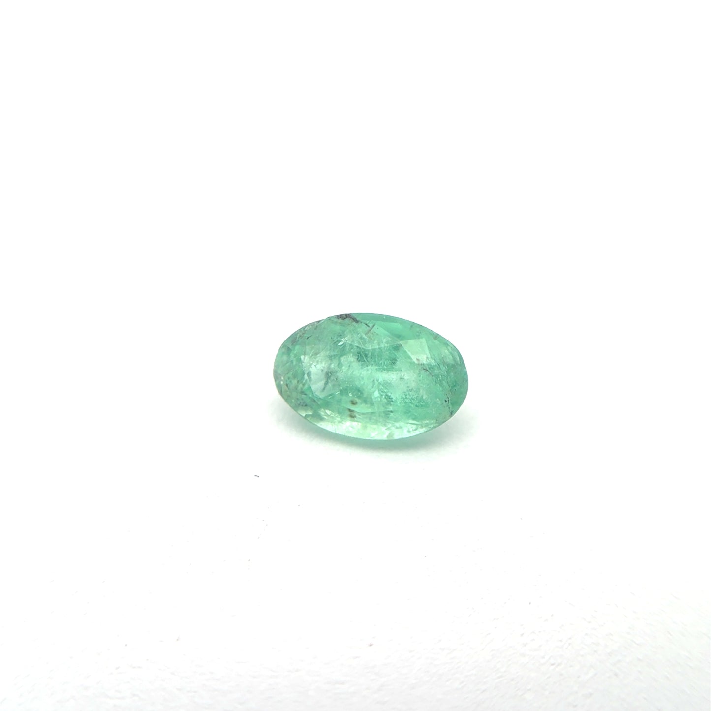 Loose Natural Emerald Light Green 6x4mm 0.40 carat