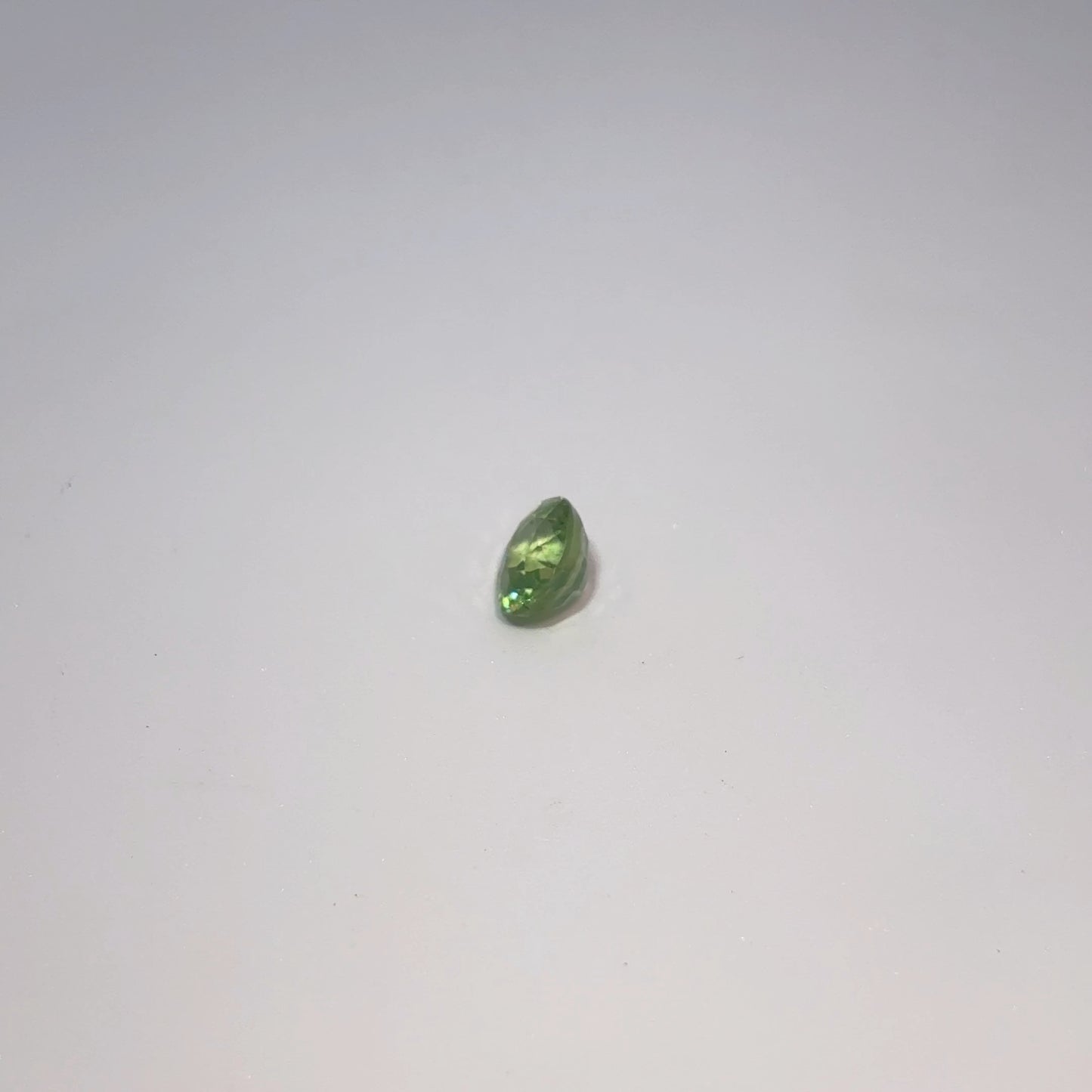 0.57 carat Natural Demantoid Garnet 5x4mm Oval Cut