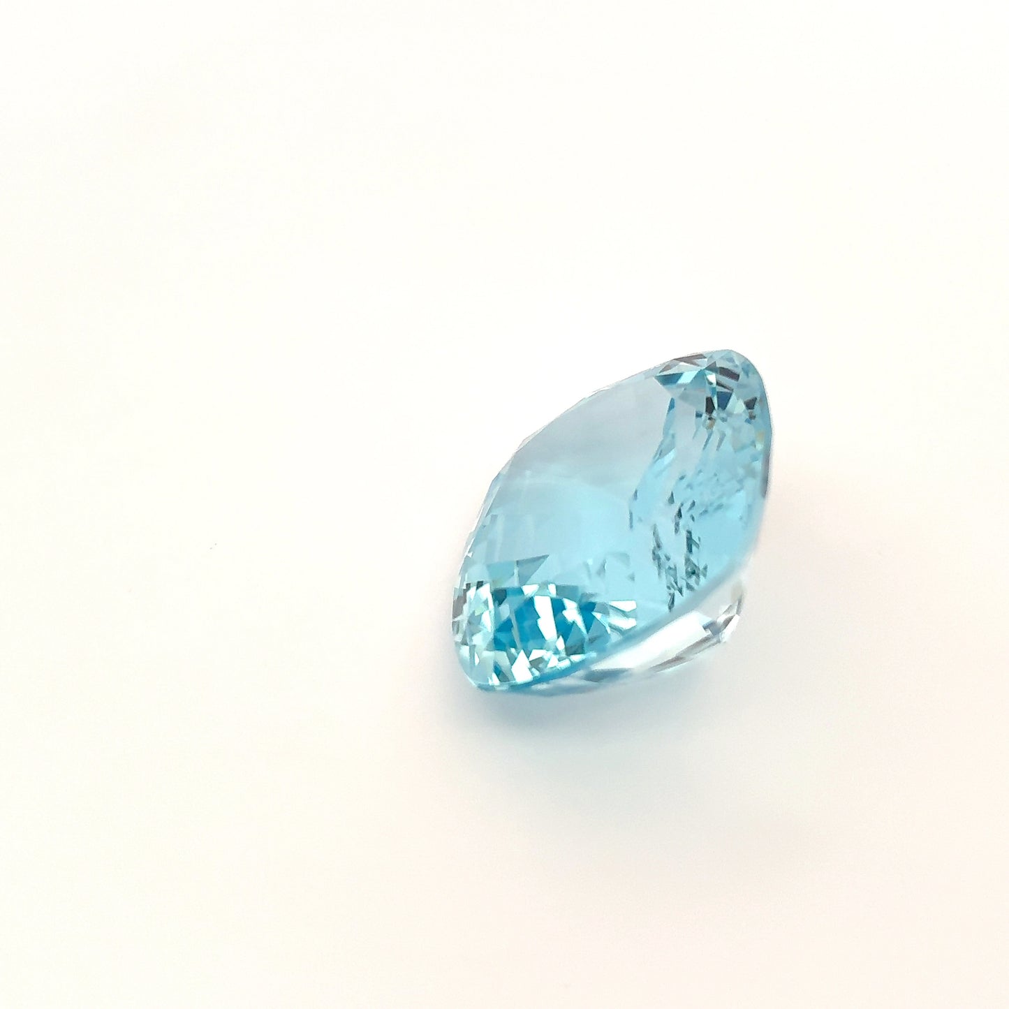 Huge Cushion Cut Natural Blue Topaz Nearly 50 Carats