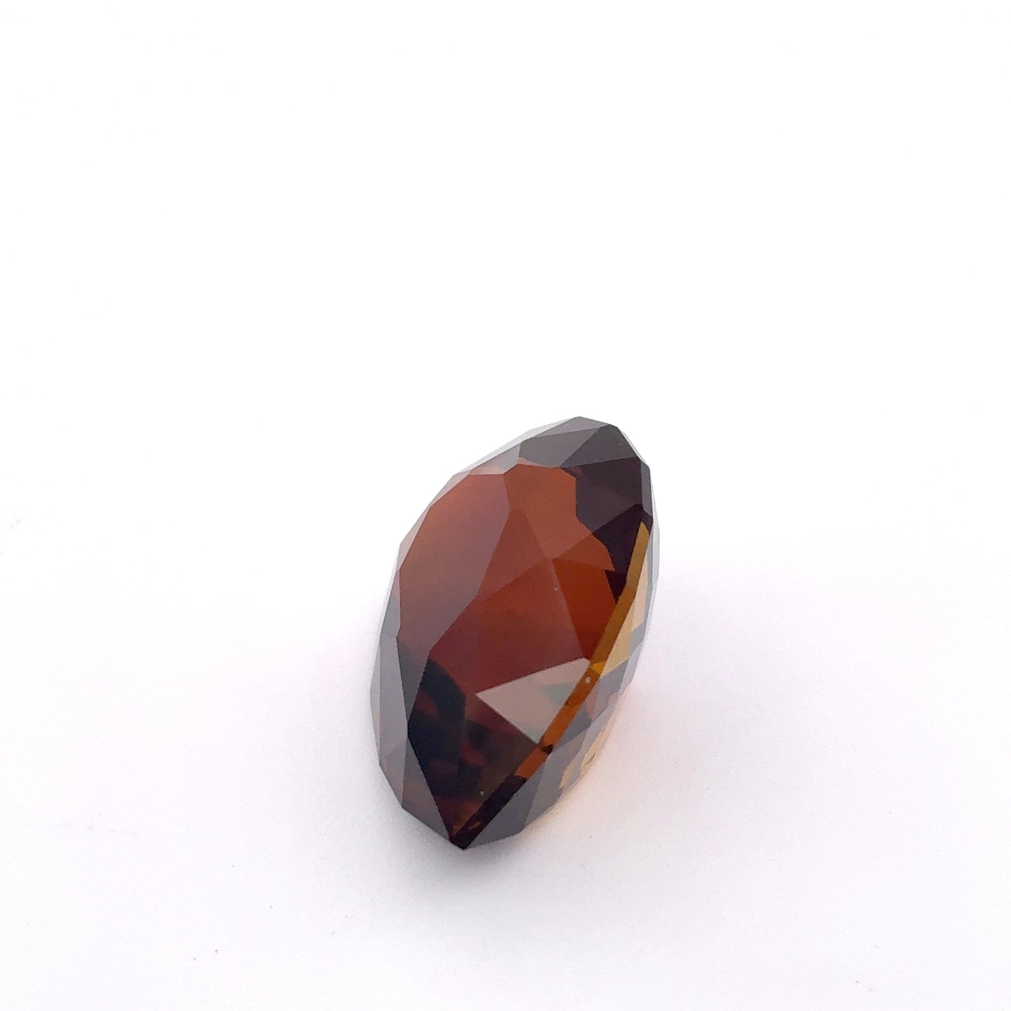 13.7 carat Chocolate Tourmaline 18x13.7mm Pear Cut