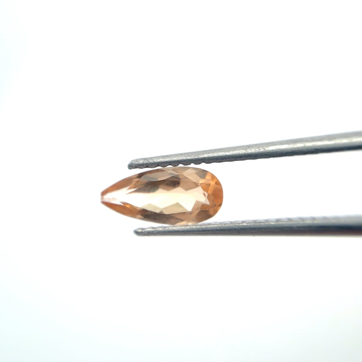 0.85 carat Imperial Topaz 8.85x5.2mm Pear Cut Golden Yellow Topaz