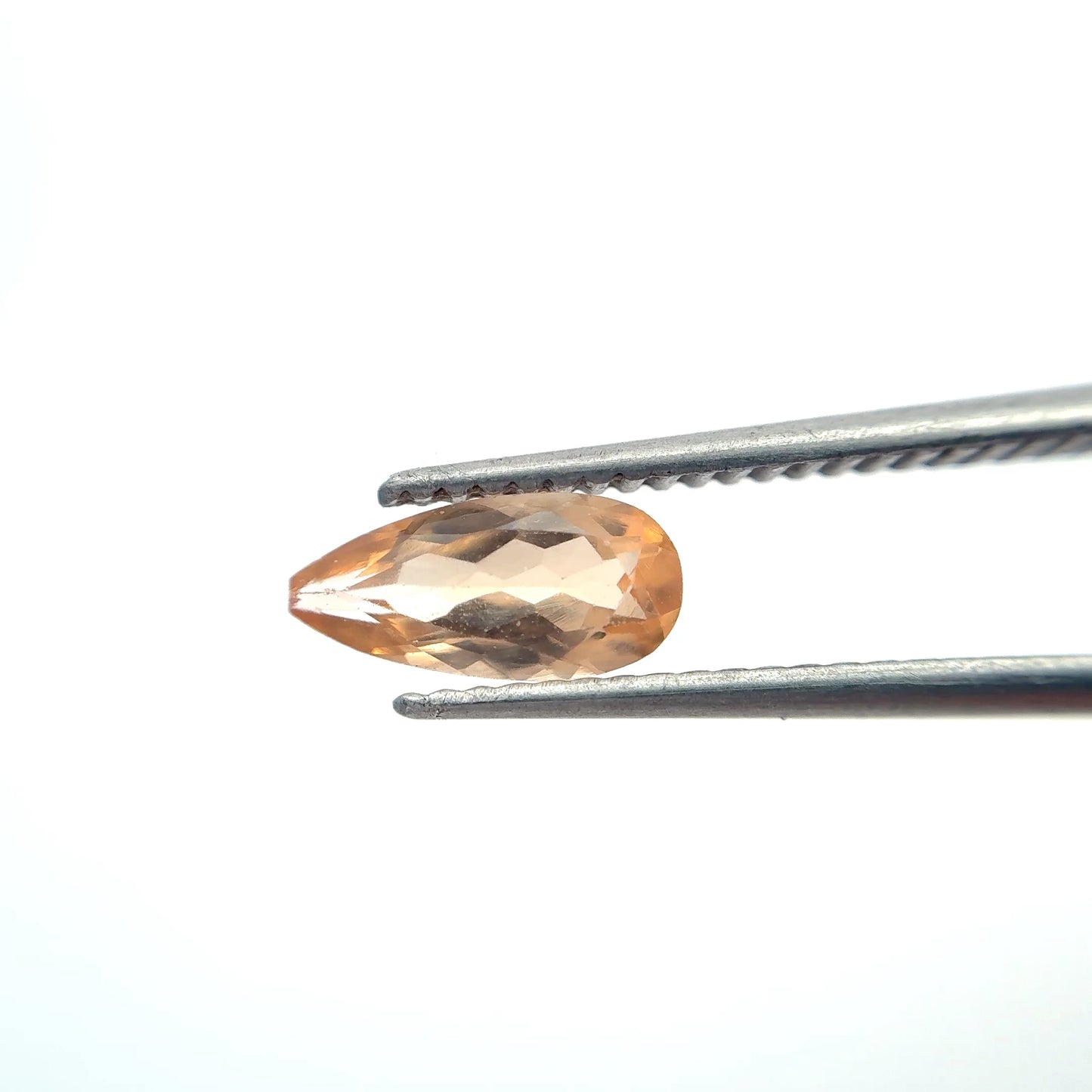 0.85 carat Imperial Topaz 8.85x5.2mm Pear Cut Golden Yellow Topaz