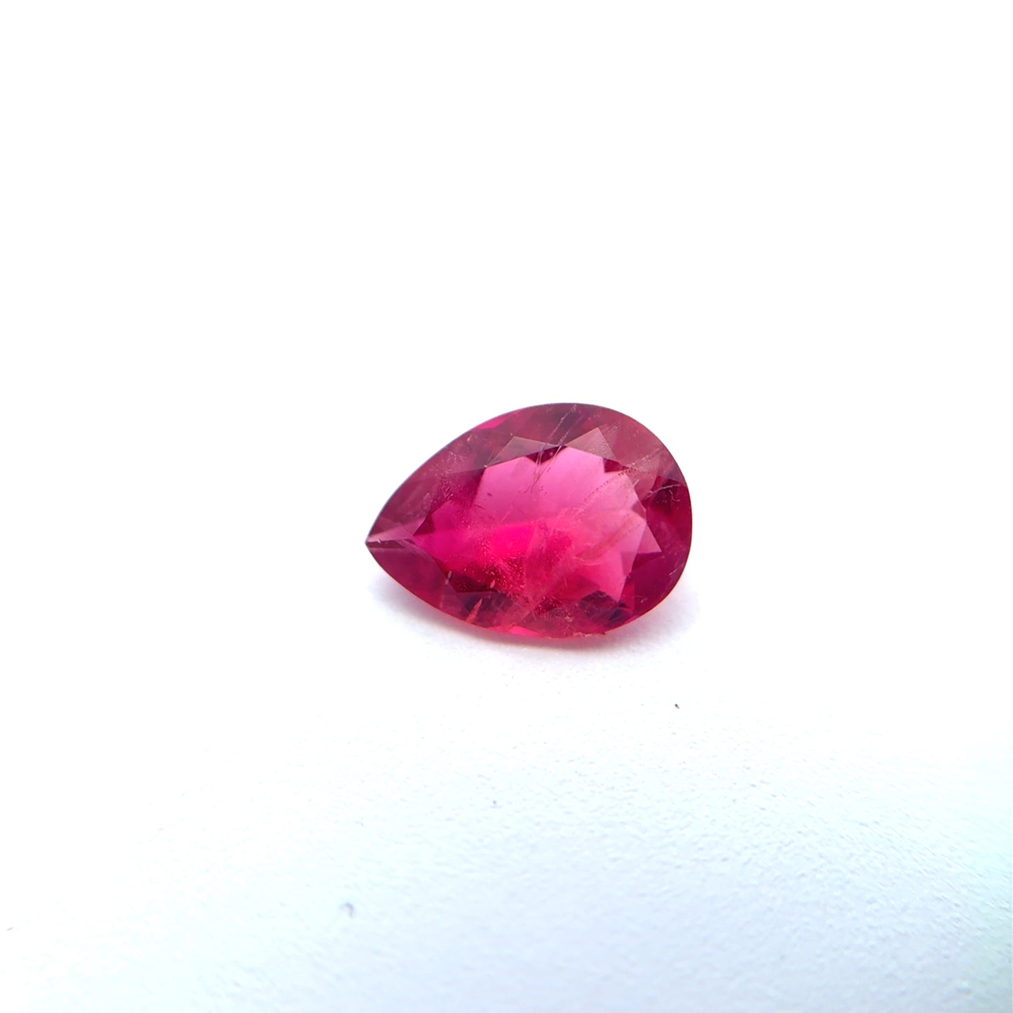 GIA 0.51 carat Red Beryl 6.9x4.95mm Pear Cut Natural Utah Bixbite