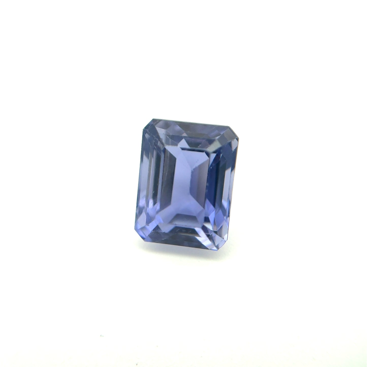 2.57ct Emerald Cut Violet Blue Iolite