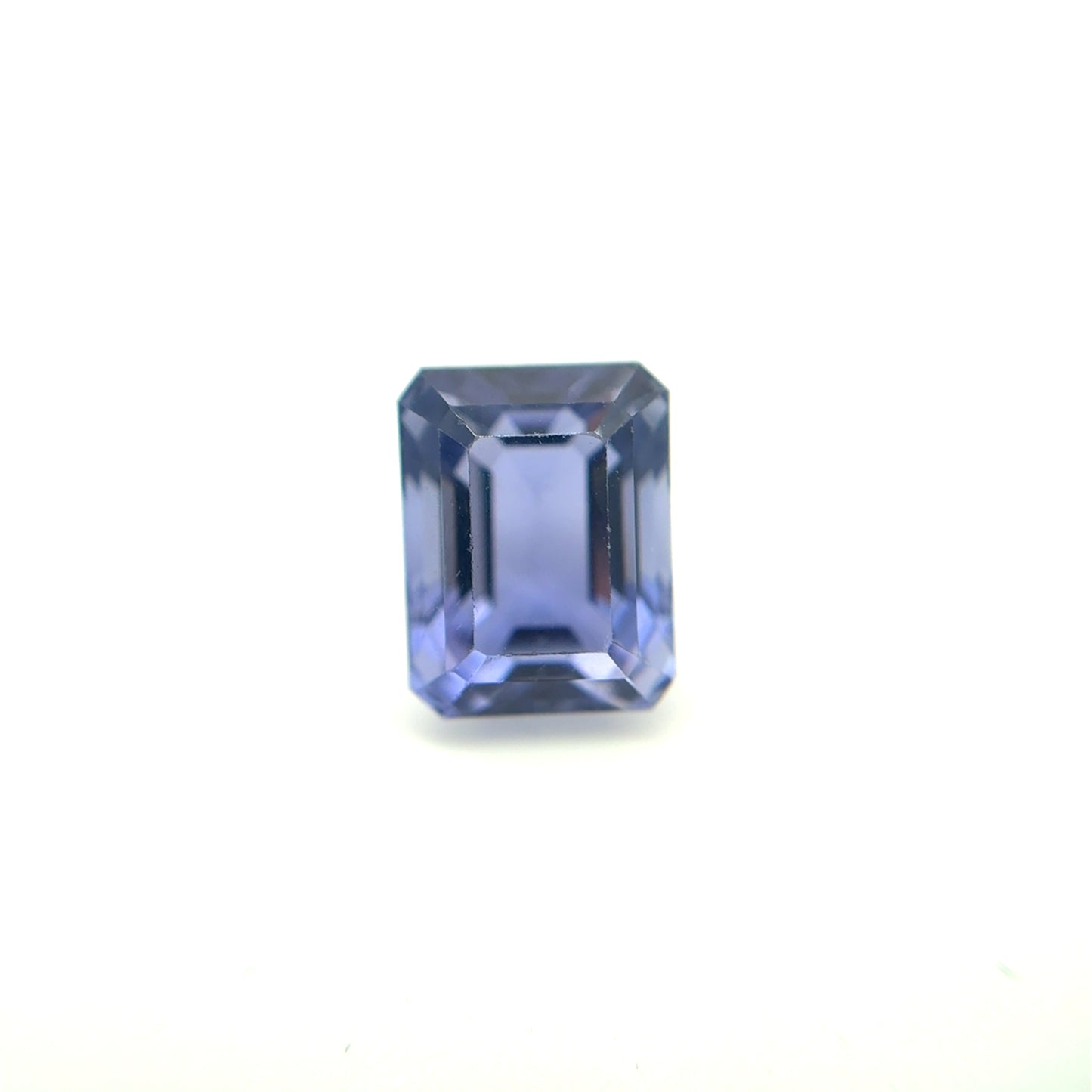 2.57ct Emerald Cut Violet Blue Iolite