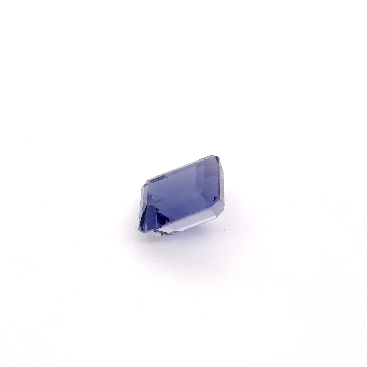 2.57ct Emerald Cut Violet Blue Iolite