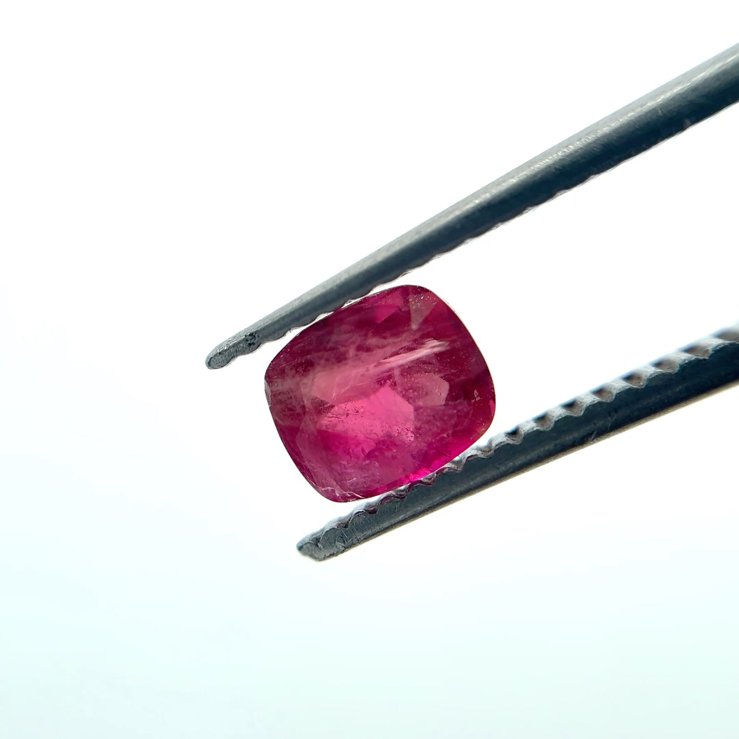 0.54 carat Red Beryl 5.55x4.7mm Cushion Cut Natural Utah Bixbite