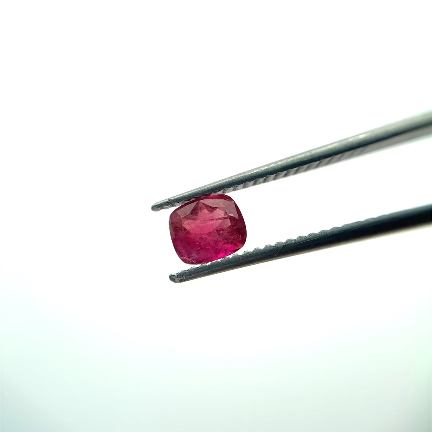 0.54 carat Red Beryl 5.55x4.7mm Cushion Cut Natural Utah Bixbite