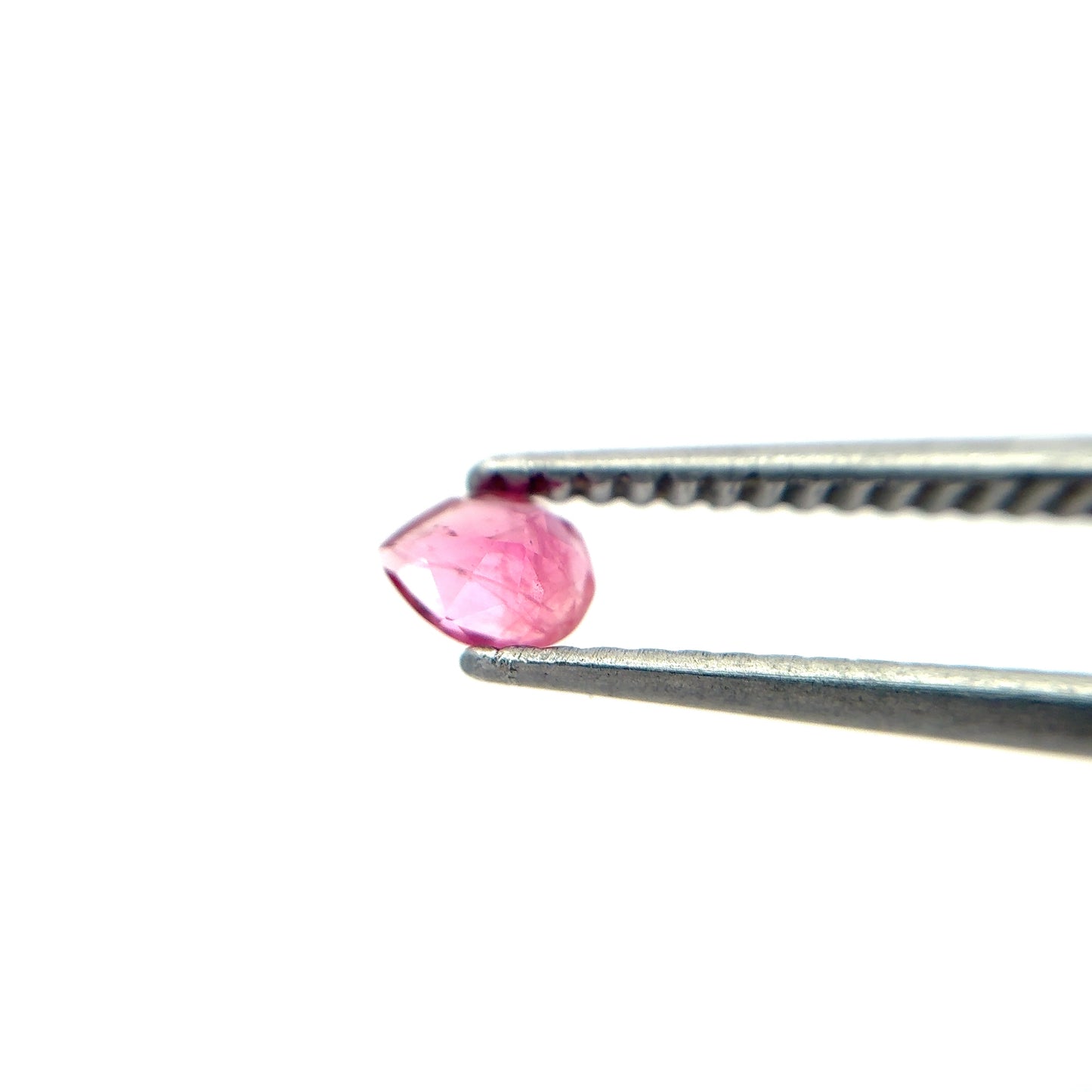 0.15 carat Red Beryl 4x3mm Pear Cut Natural Utah Bixbite