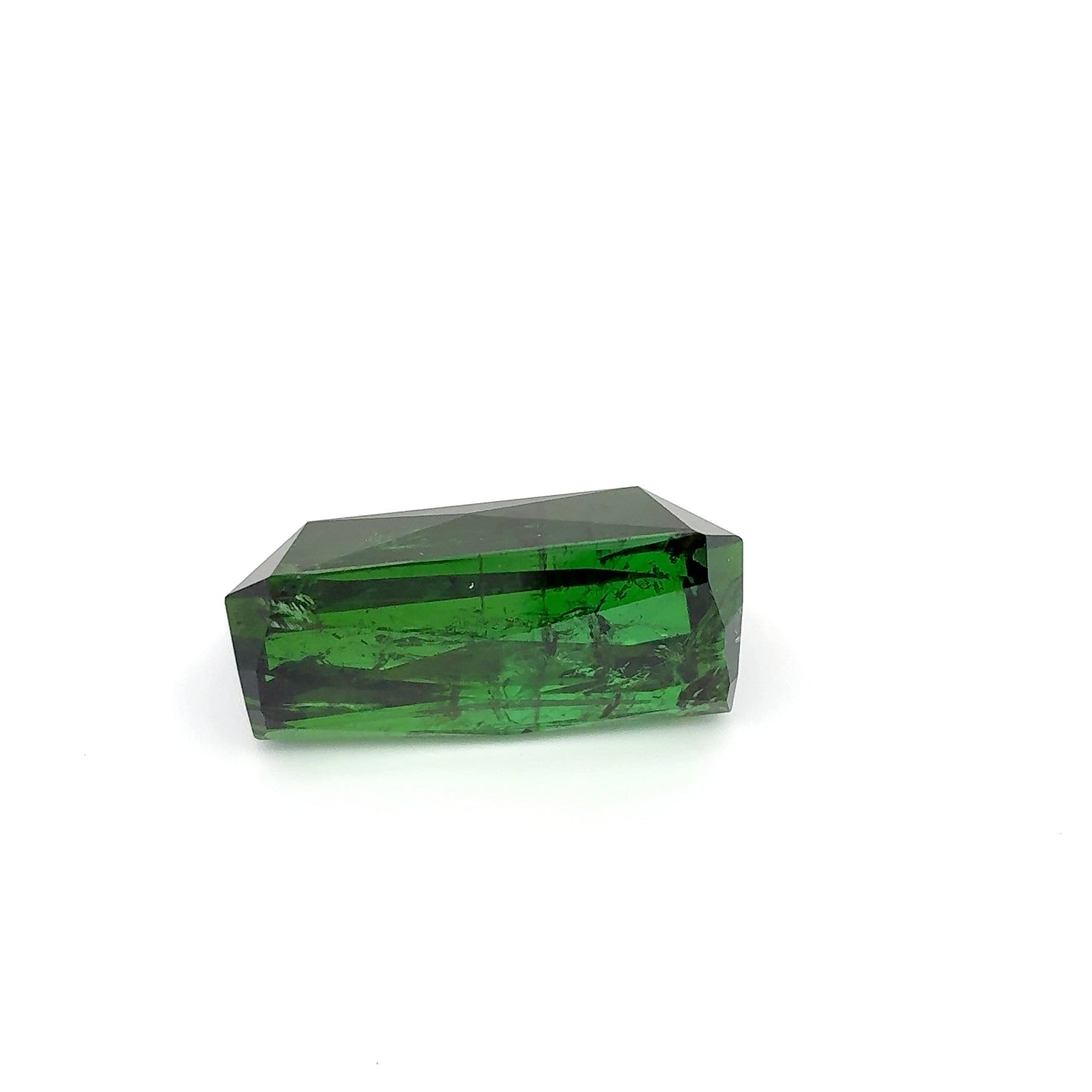 23x12.65mm Green Tourmaline 28 carat Emerald Cut