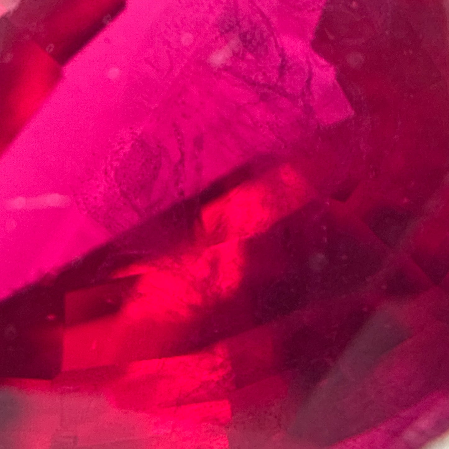 GIA 10x7mm Flux Lab Grown Ruby Pear Cut 2.45 carat