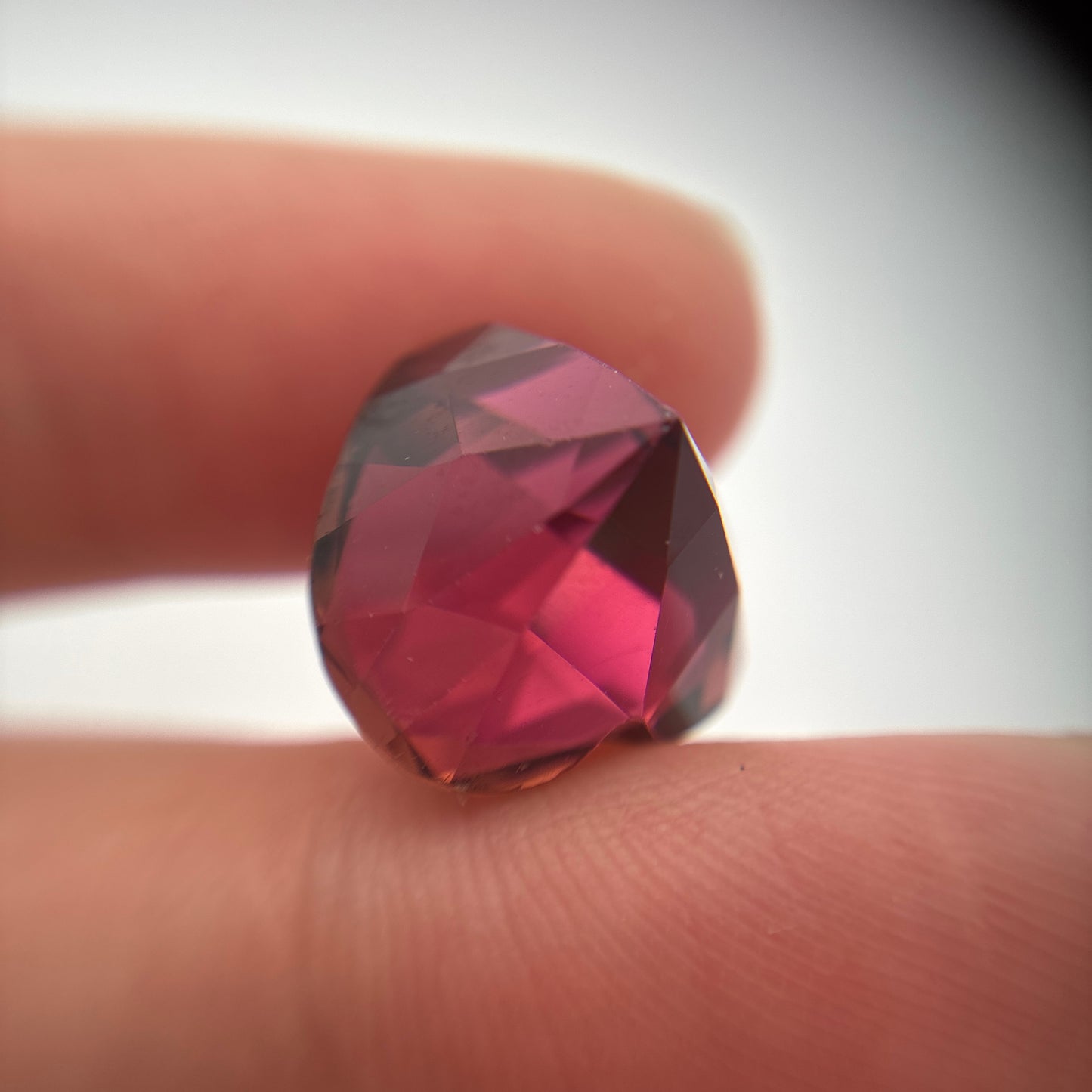 15mm Purple Tourmaline 12.68 carat Heart Cut