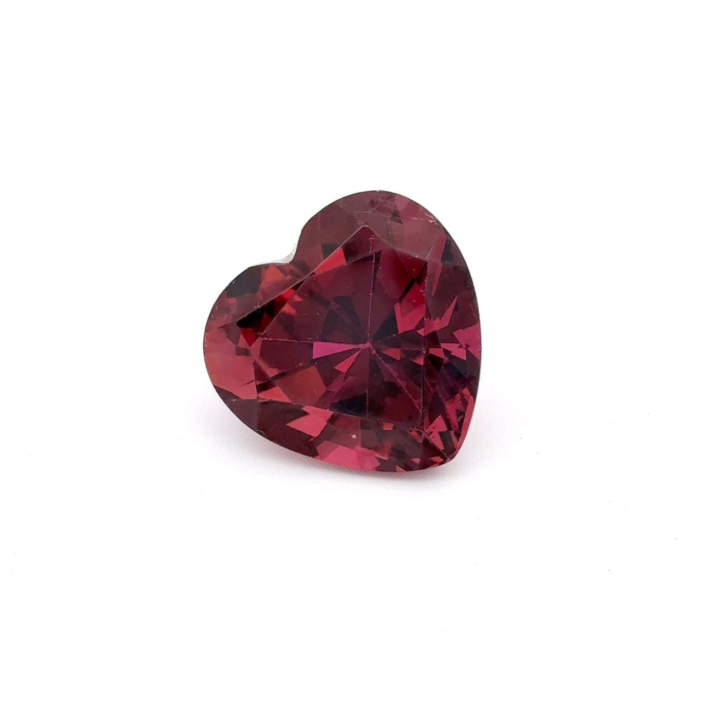 15mm Purple Tourmaline 12.68 carat Heart Cut