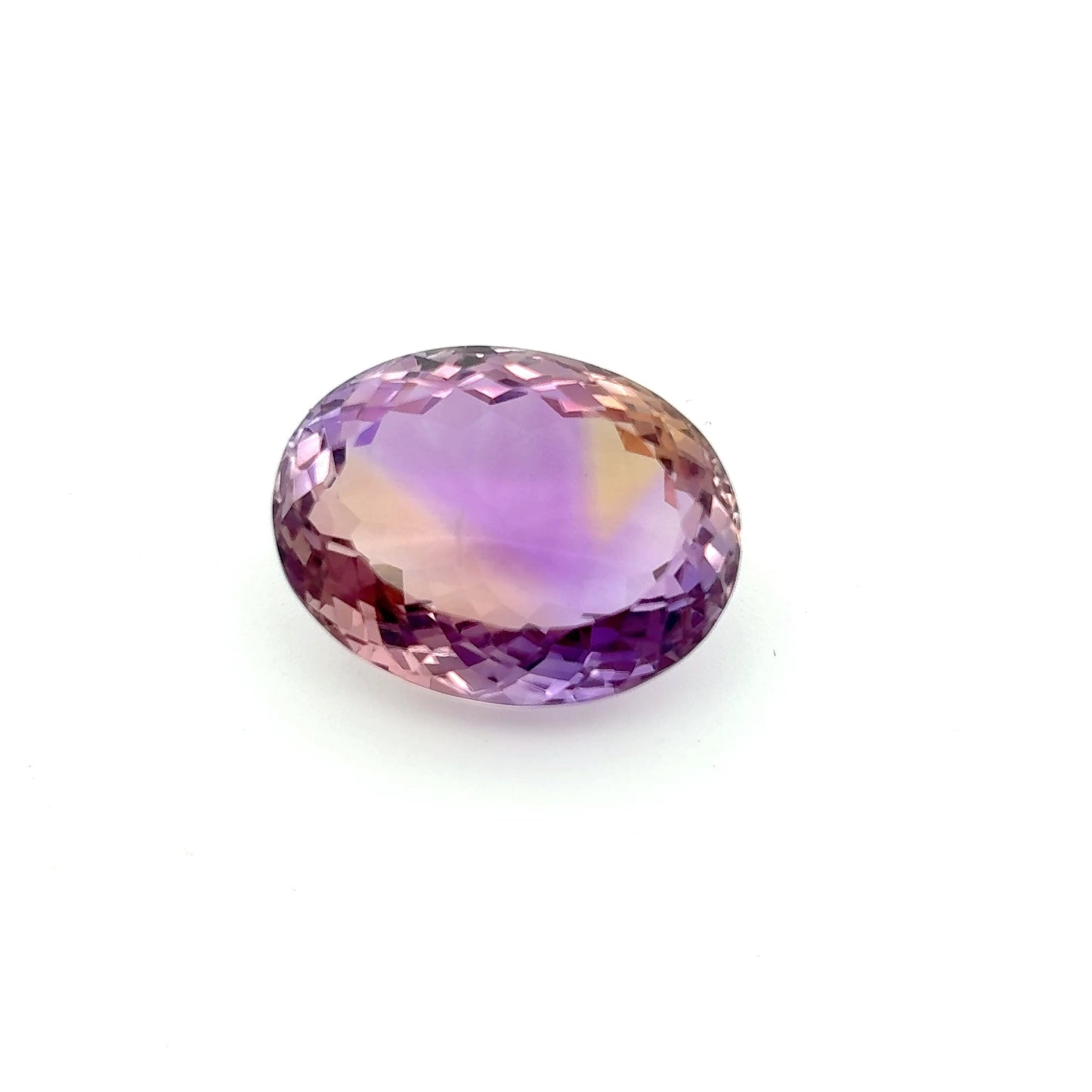 21ct Natural Ametrine, 20x15.5mm Oval cut