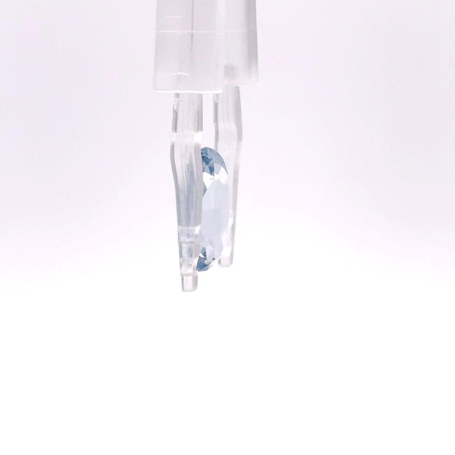 14x10mm Light Blue Lab Spinel, 6ct Recycled Gem