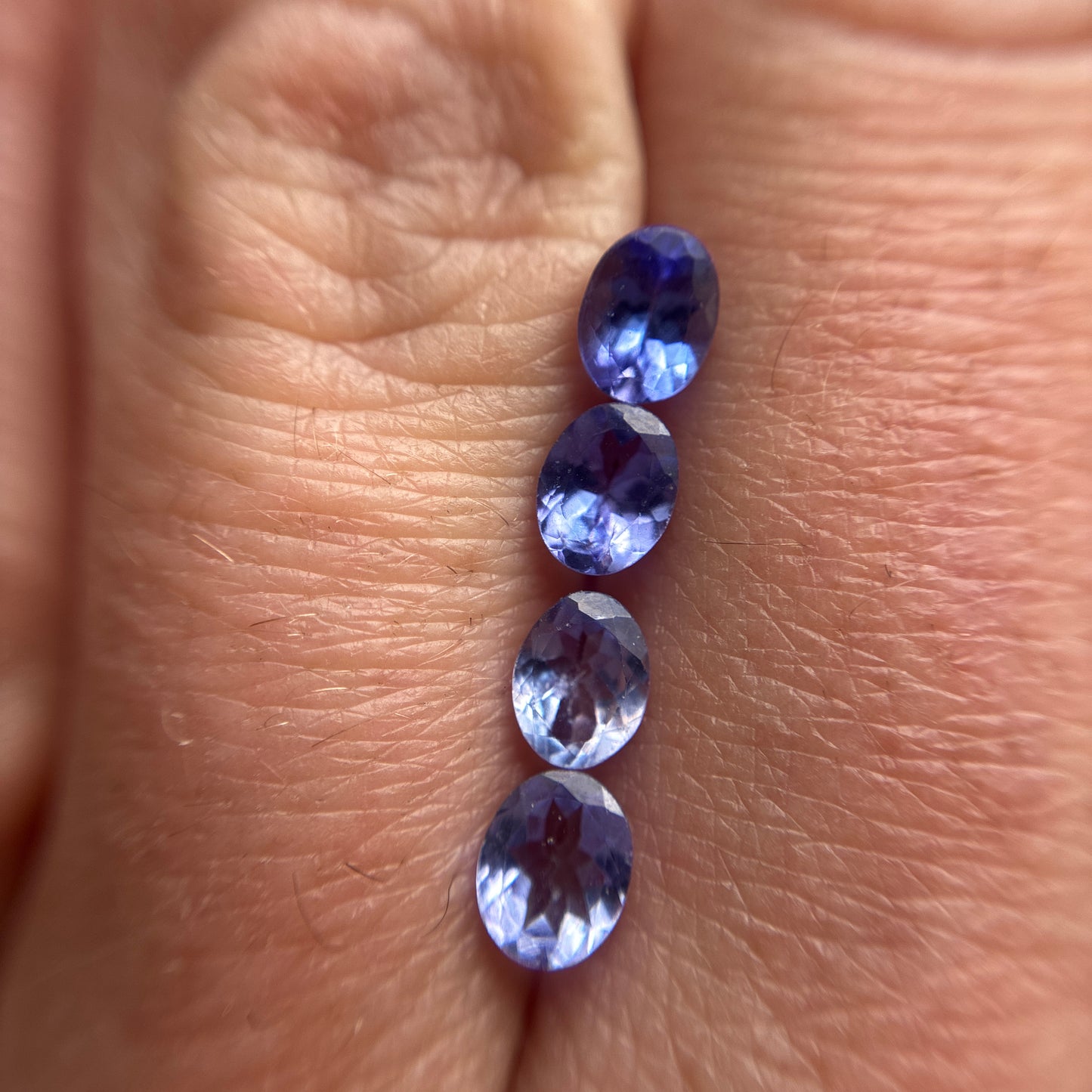 One 5x4mm Tanzanite Oval Cut