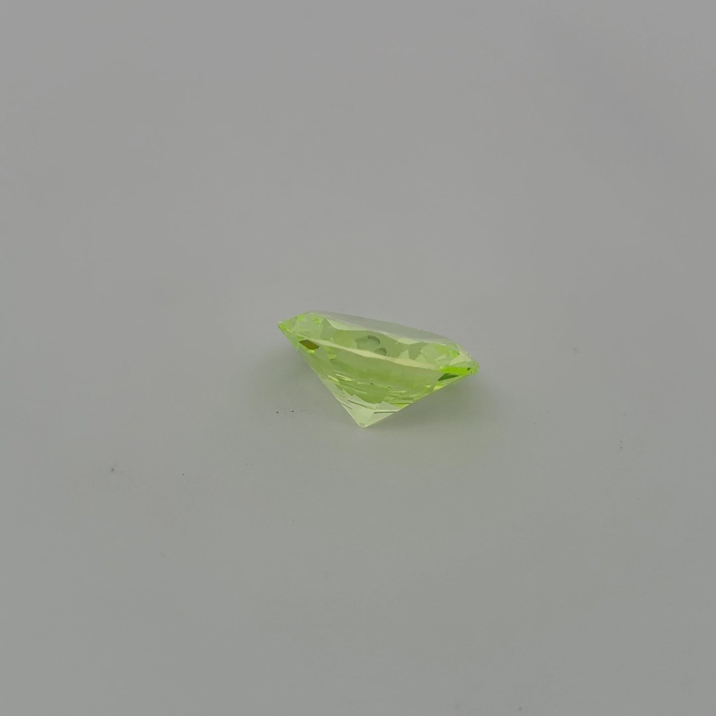 15mm Green Lab Spinel 10.67 carat Round Cut
