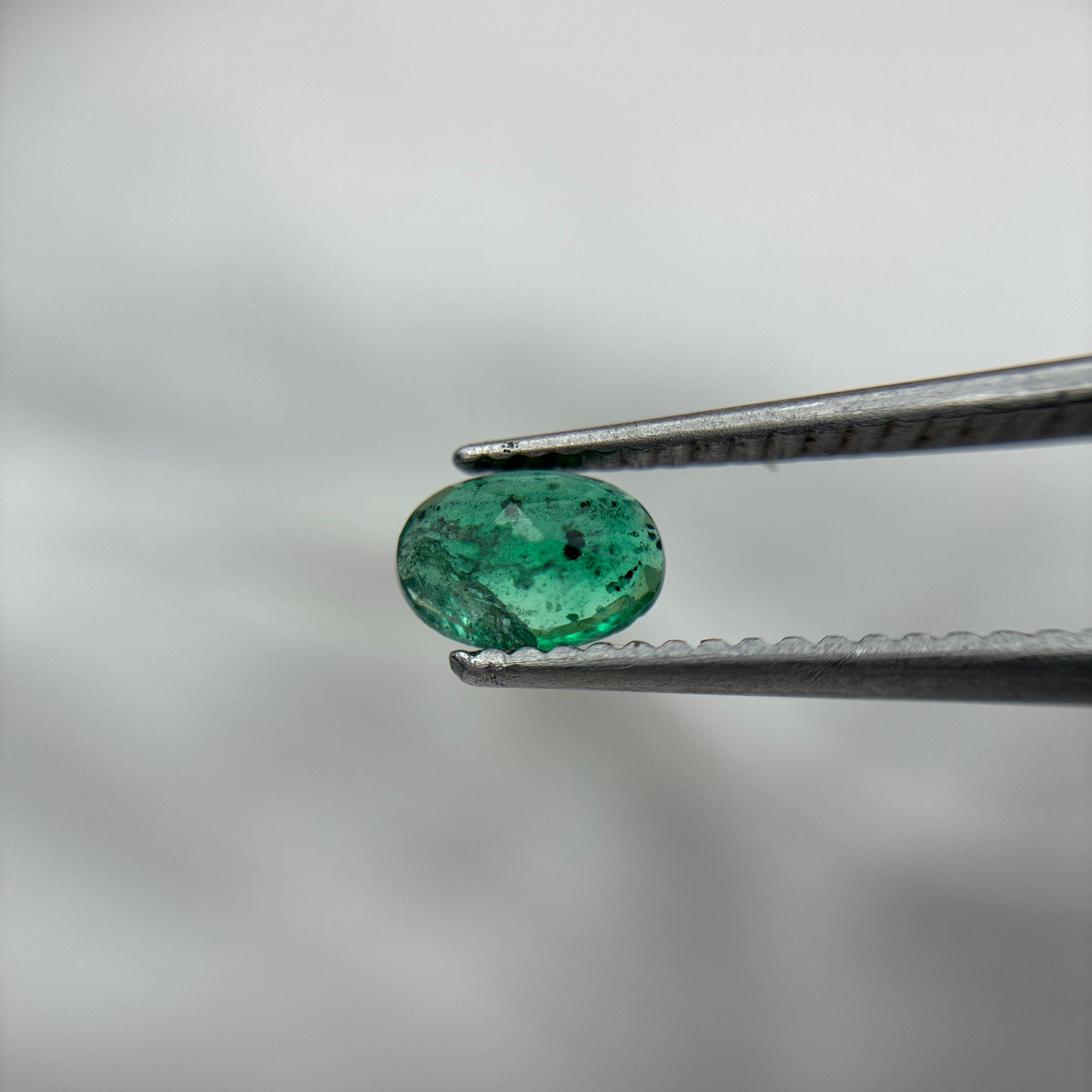 6x4mm Natural Green Emerald 0.42 carat Oval Cut