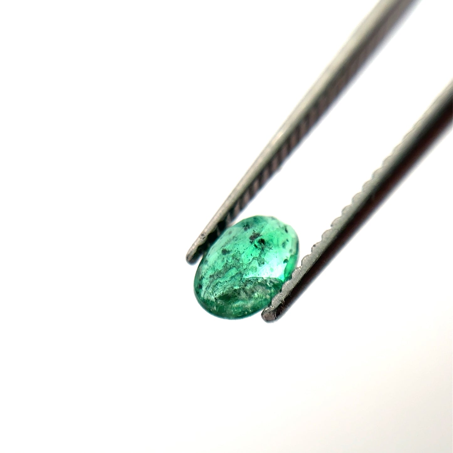 6x4mm Natural Green Emerald 0.42 carat Oval Cut
