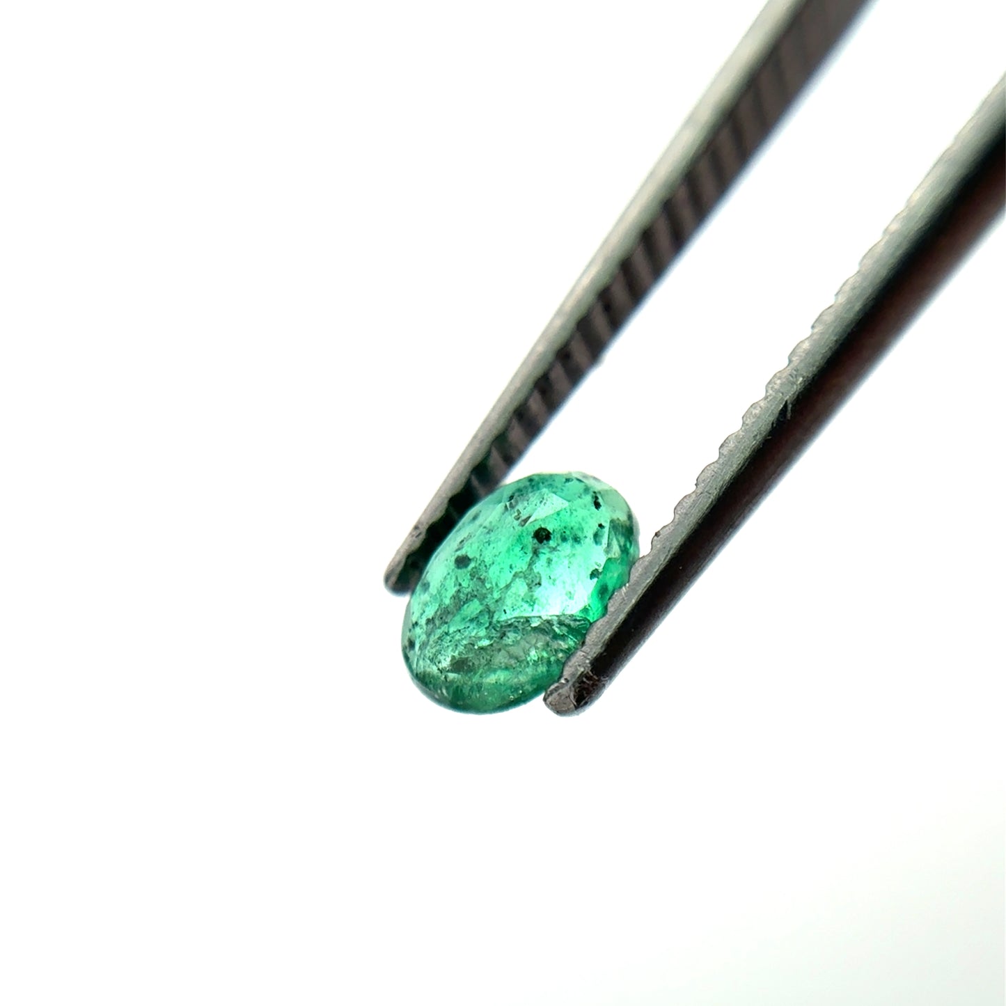 6x4mm Natural Green Emerald 0.42 carat Oval Cut