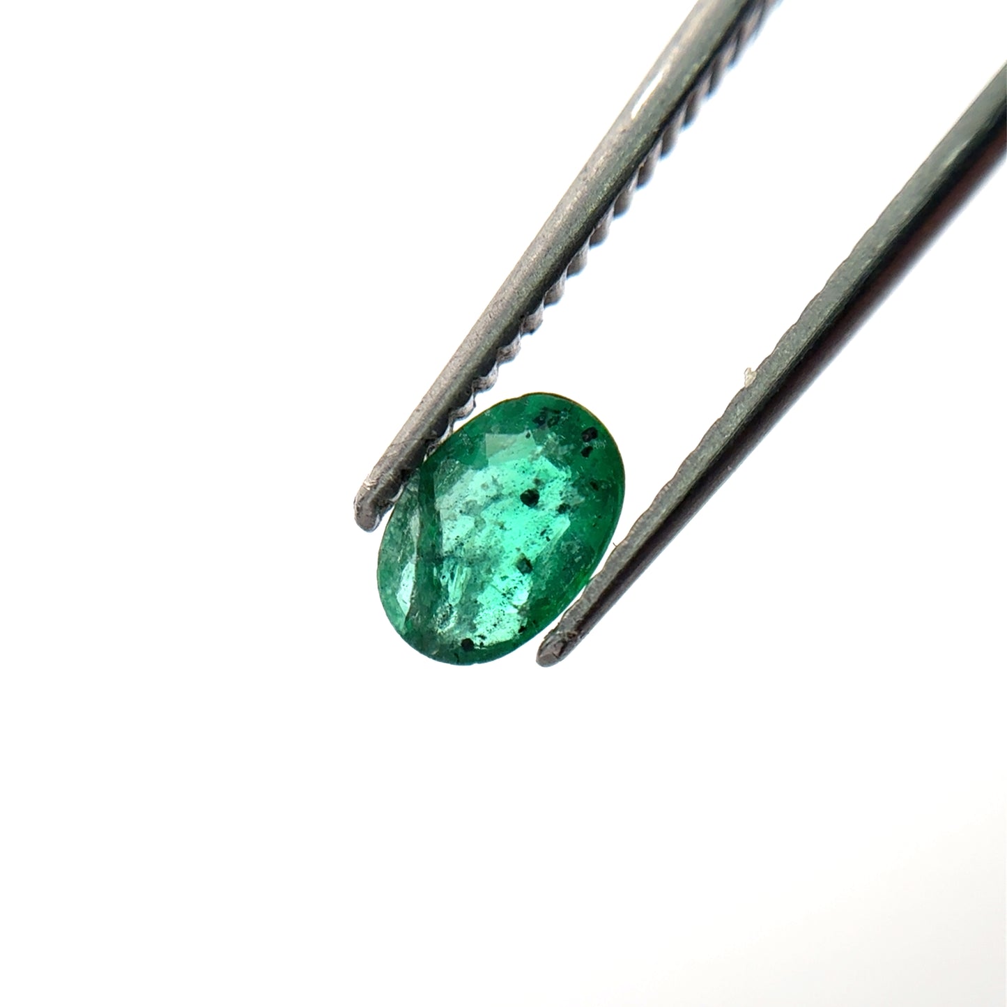 6x4mm Natural Green Emerald 0.42 carat Oval Cut