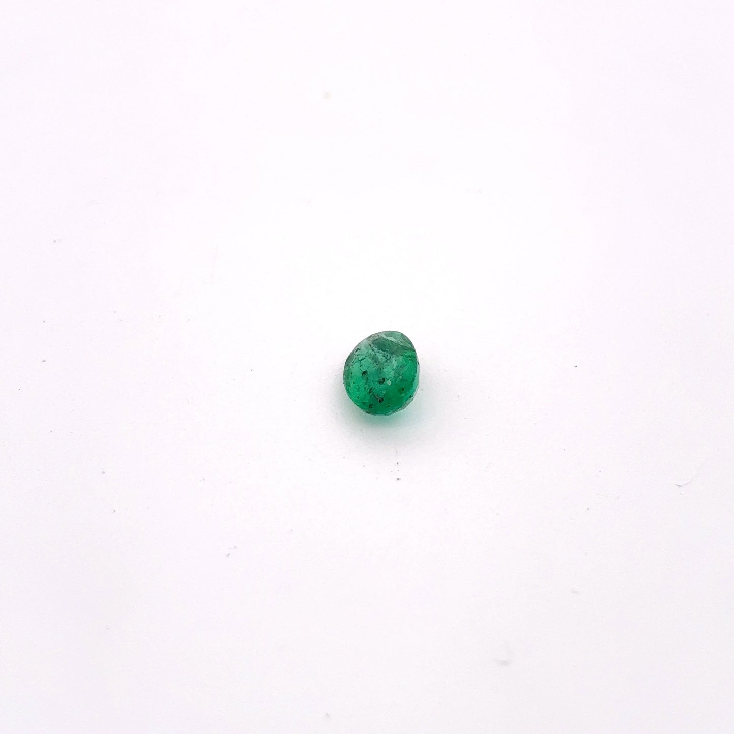 6x4mm Natural Green Emerald 0.42 carat Oval Cut