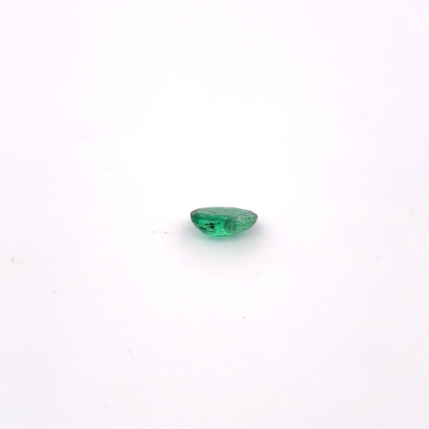 6x4mm Natural Green Emerald 0.42 carat Oval Cut