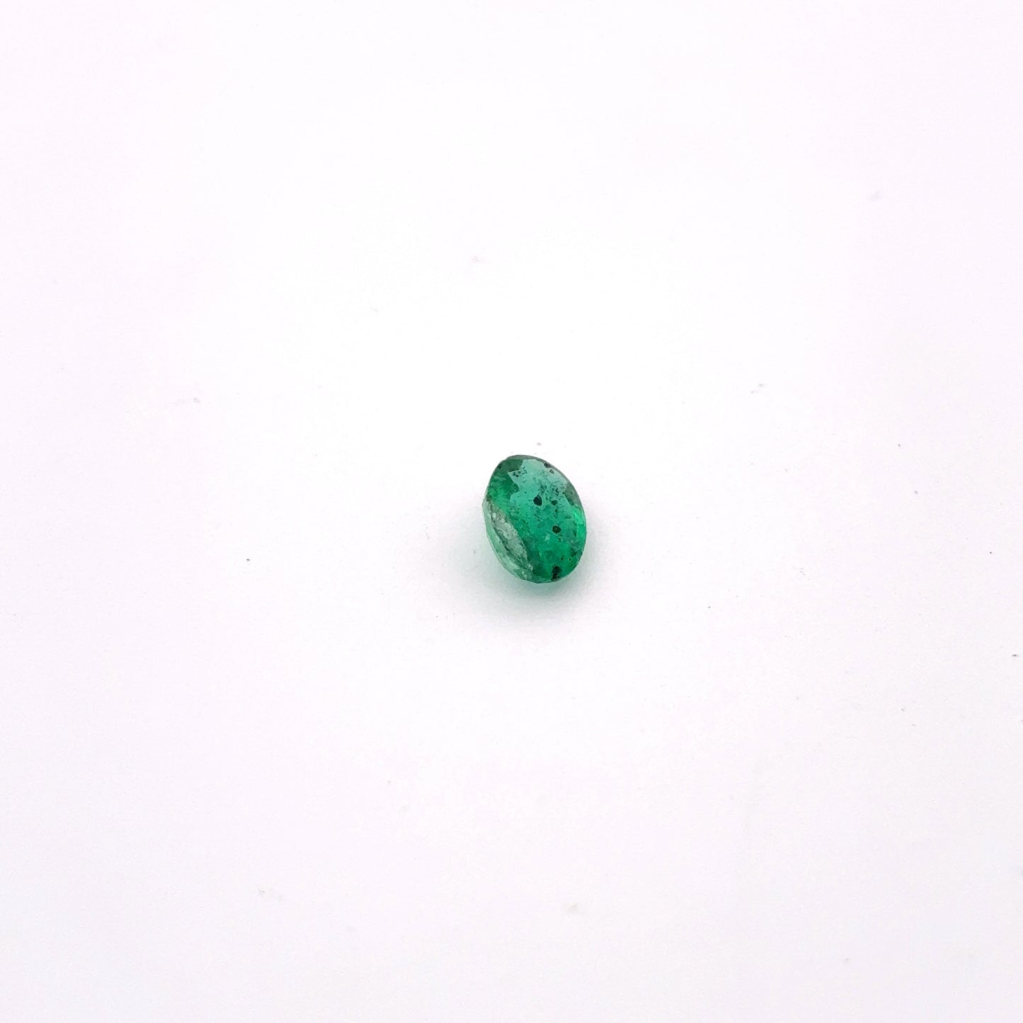 6x4mm Natural Green Emerald 0.42 carat Oval Cut