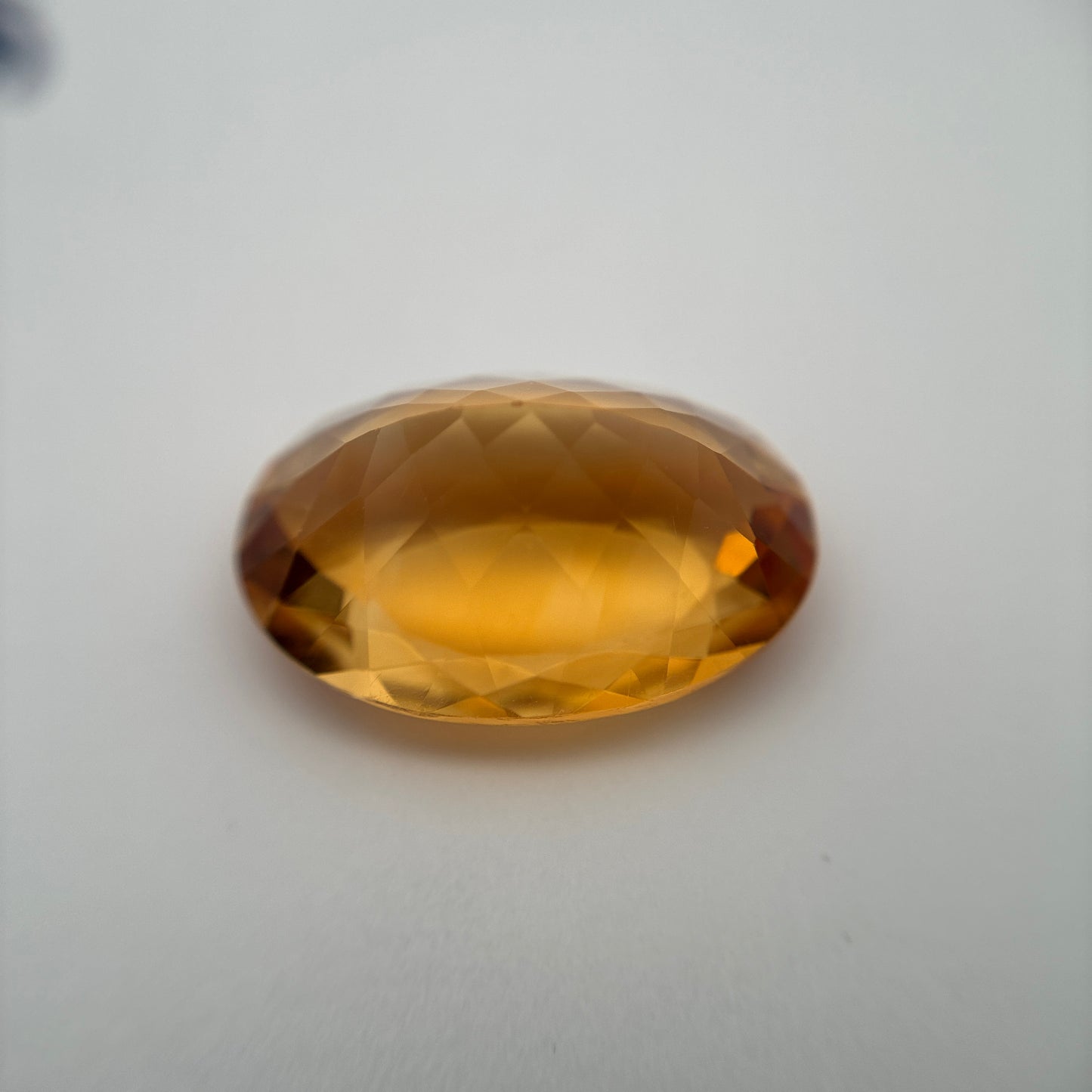 17.55x12.8mm Golden Citrine 10 carat Oval Cut