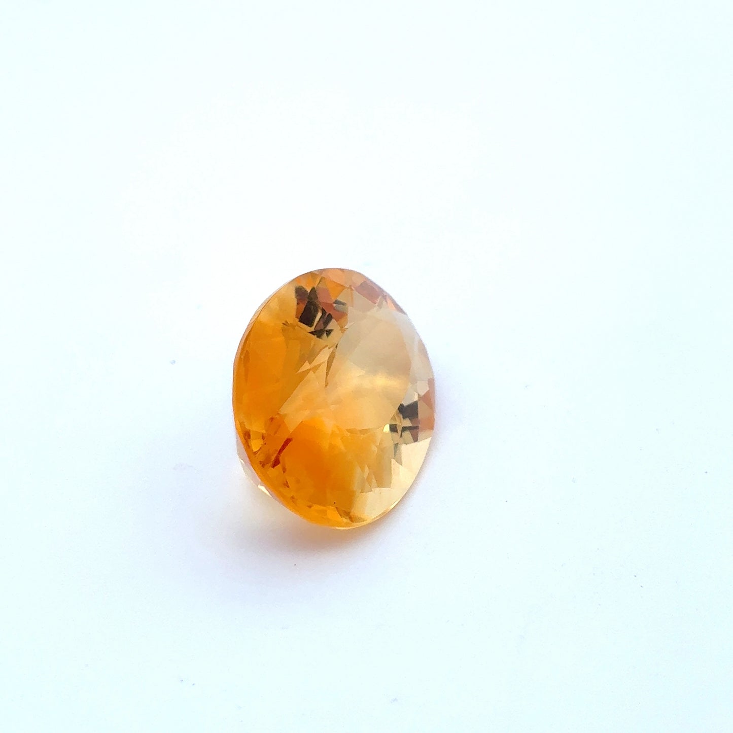 17.55x12.8mm Golden Citrine 10 carat Oval Cut