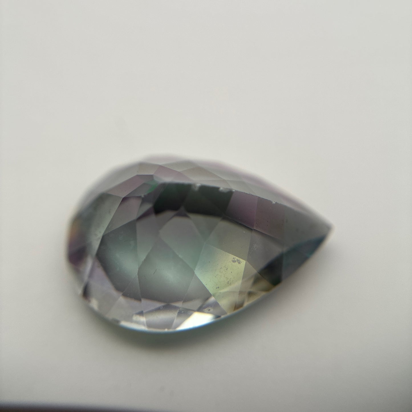 18x13mm Mystic Topaz 12.78 carat Pear Cut