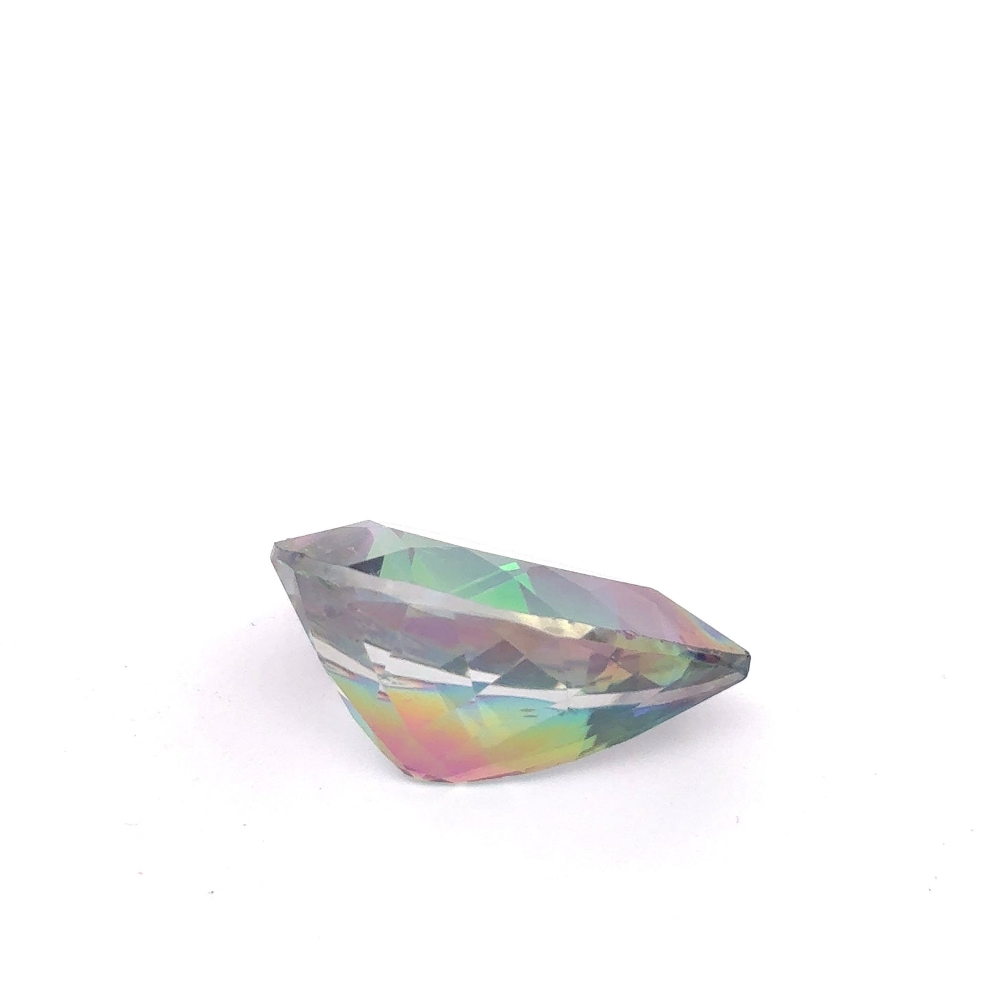 18x13mm Mystic Topaz 12.78 carat Pear Cut