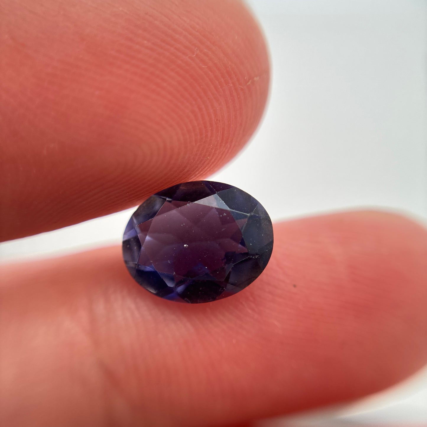 10x8mm Iolite 2 carat Oval Cut