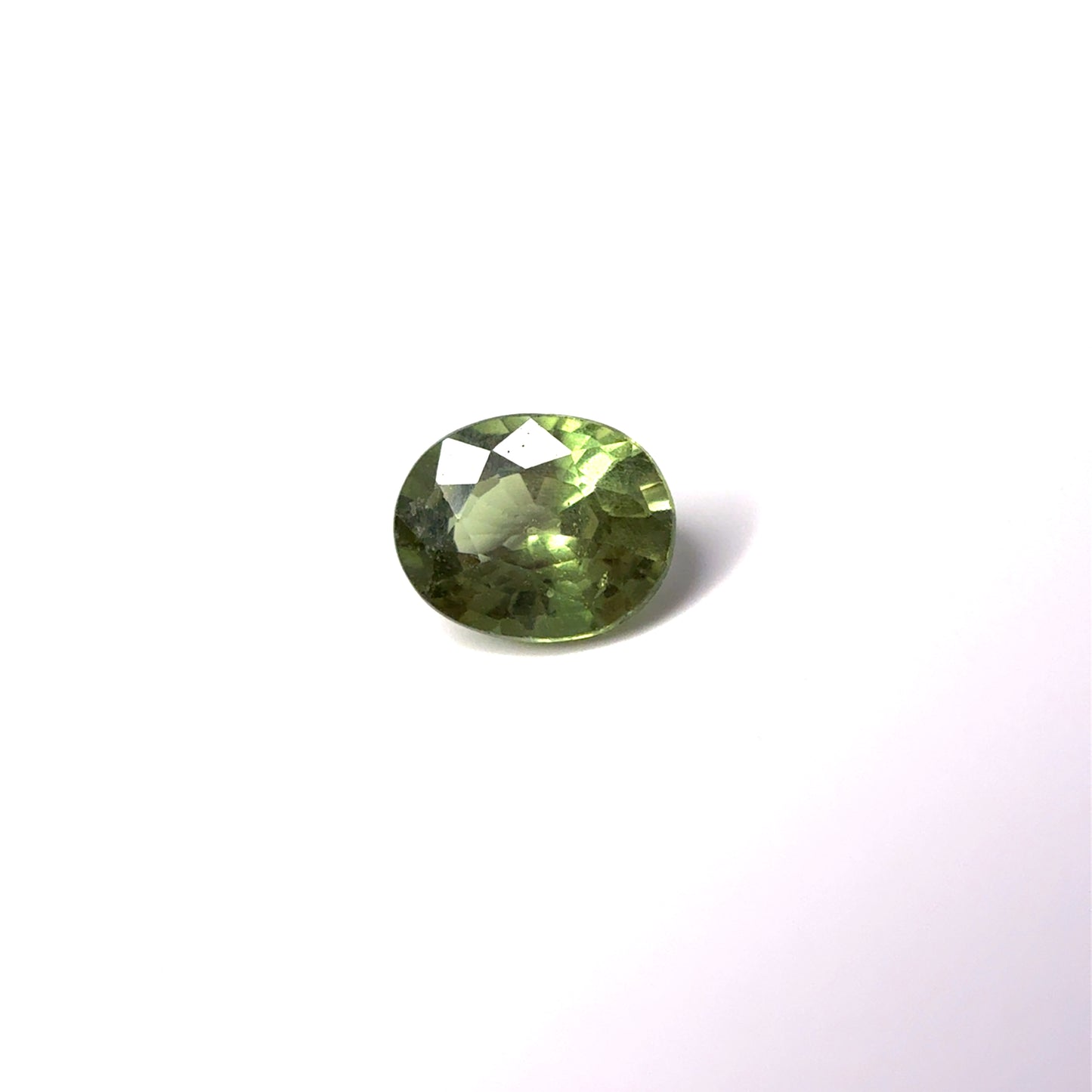 0.60 Carat Alexandrite 5.75x4.55mm Oval Cut Green to Purple Color Change