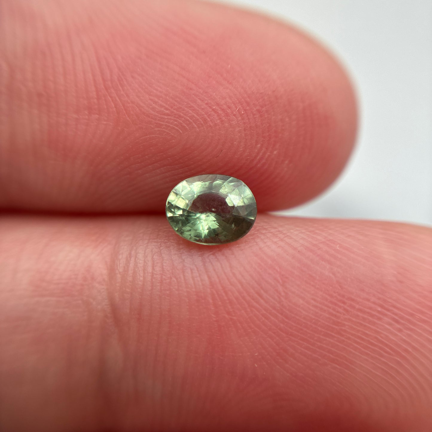 0.60 Carat Alexandrite 5.75x4.55mm Oval Cut Green to Purple Color Change