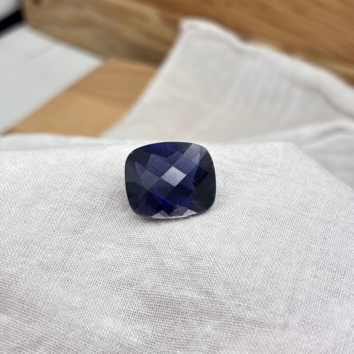 7 Carat Iolite 14x12mm Oval Cut
