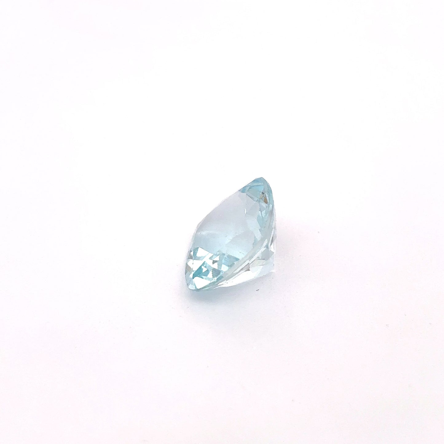 10mm Aquamarine 3.6 carat Square Cushion Cut