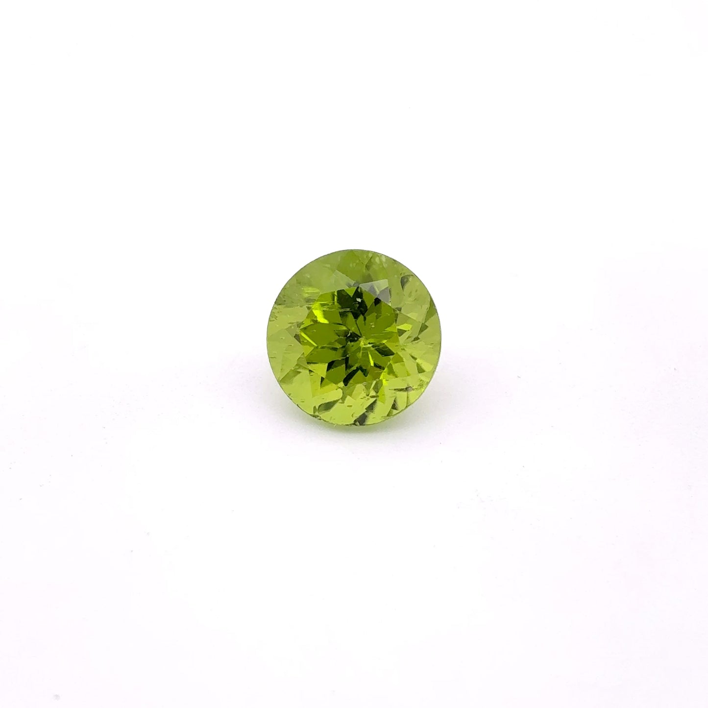 10mmRound Green Peridot 4.60 carats