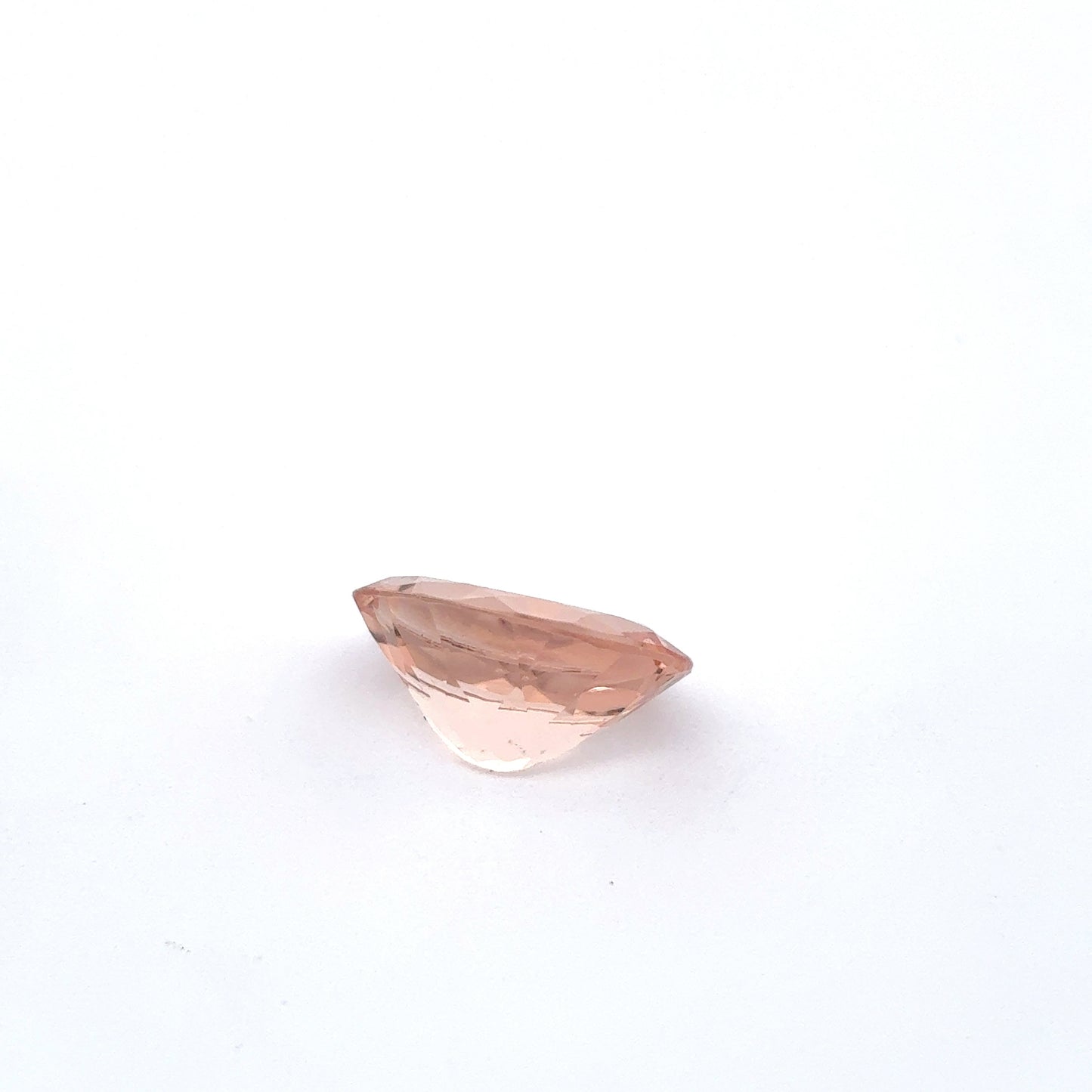 12x10mm Oval Morganite, 3.43 carats