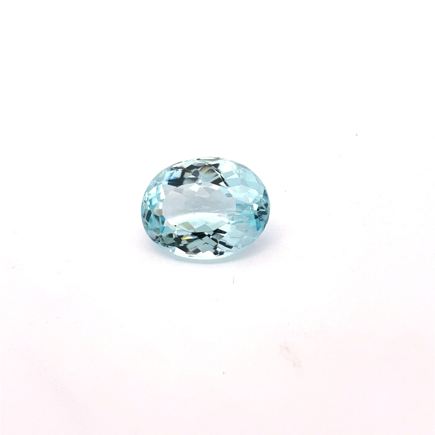 6.25 carat Aquamarine, 14x10.6mm Oval Cut