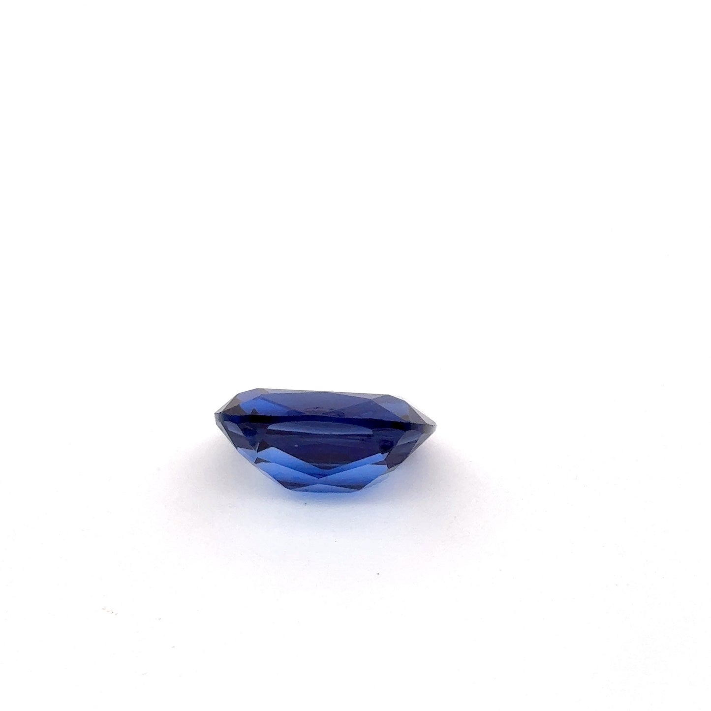12x10mm Cushion Cut  Lab Created Blue Sapphire, 6.78 carats