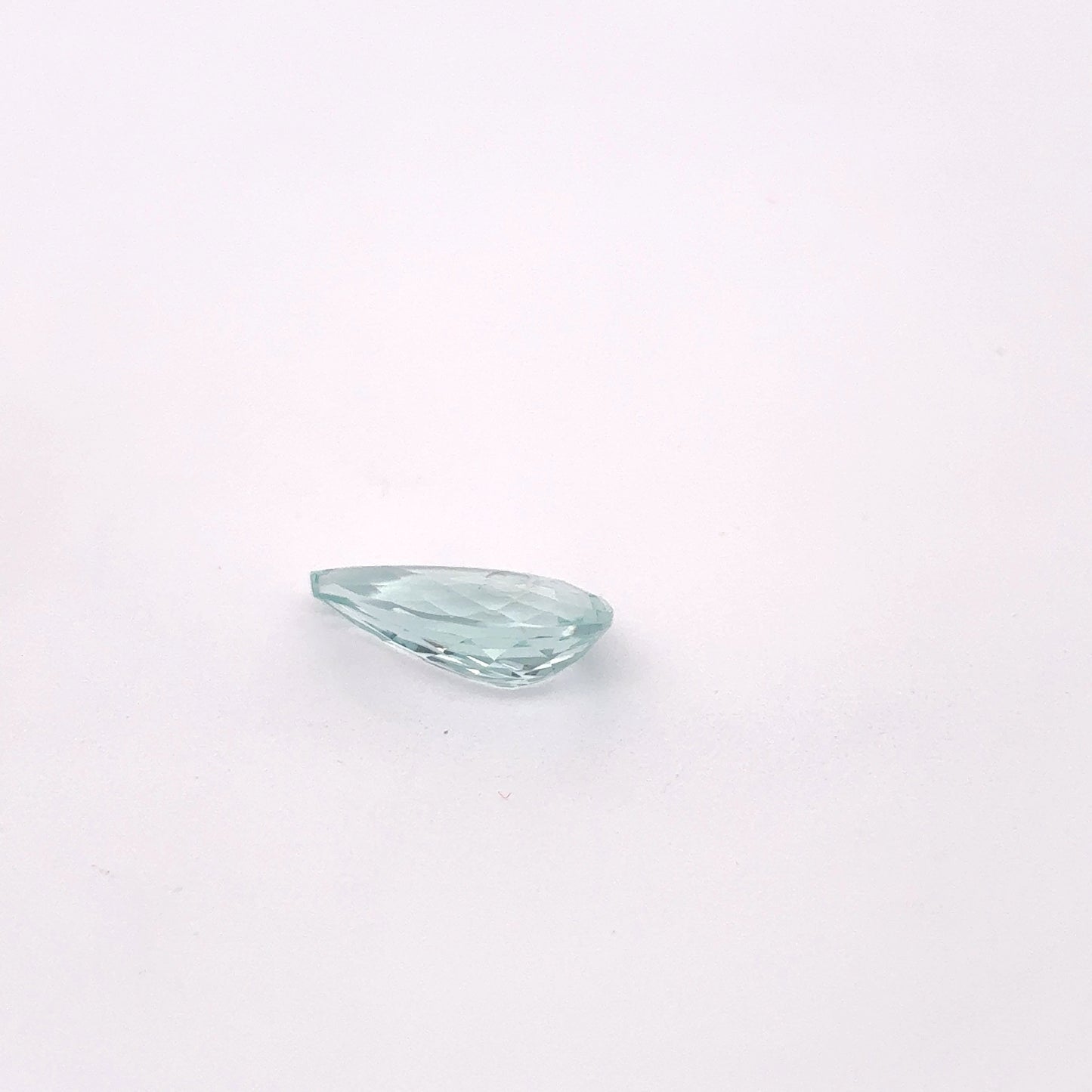 1.50ct Blue Aquamarine Pear cut, 11.3x6.4mm