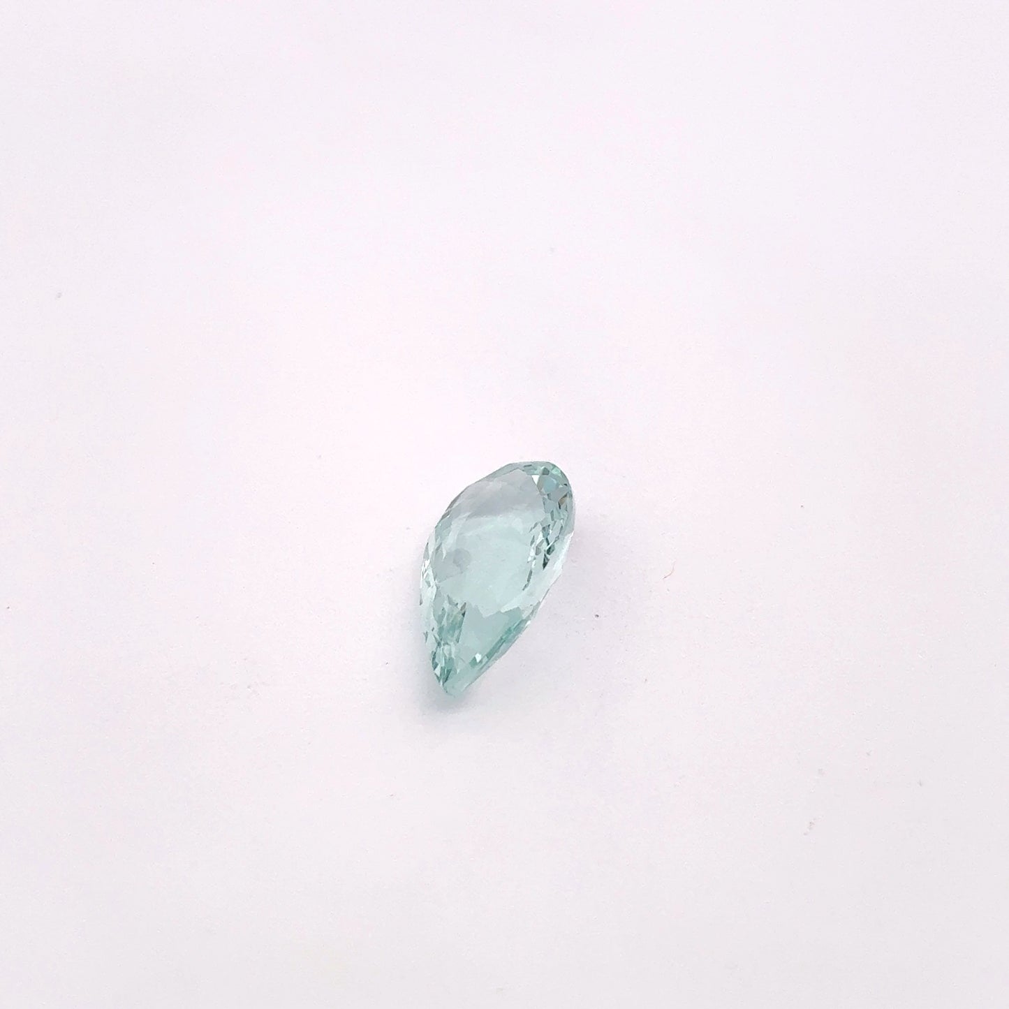 1.50ct Blue Aquamarine Pear cut, 11.3x6.4mm